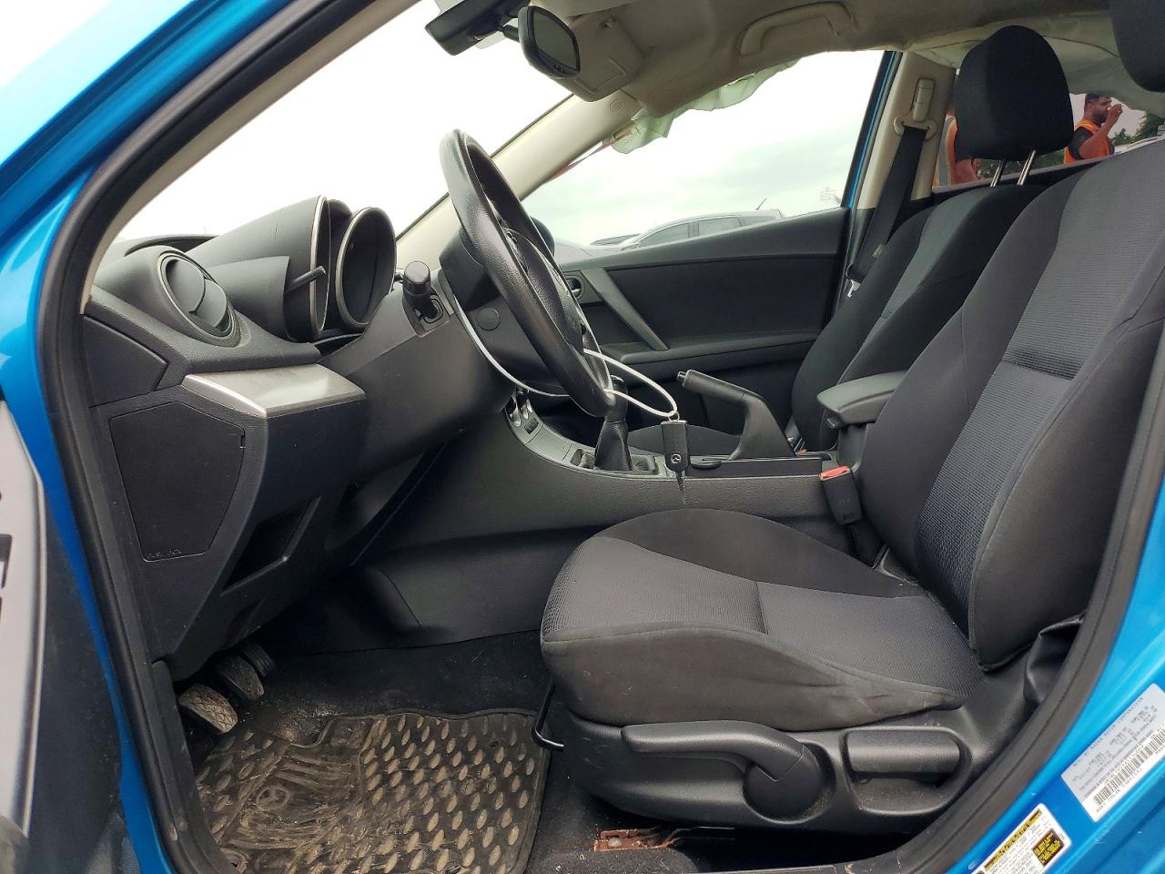 2010 Mazda 3 S Blue vin: JM1BL1H5XA1136069
