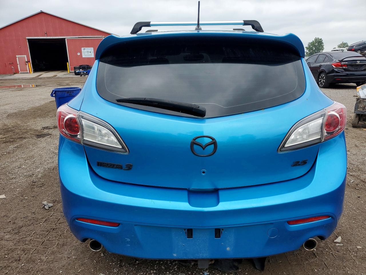 2010 Mazda 3 S Blue vin: JM1BL1H5XA1136069