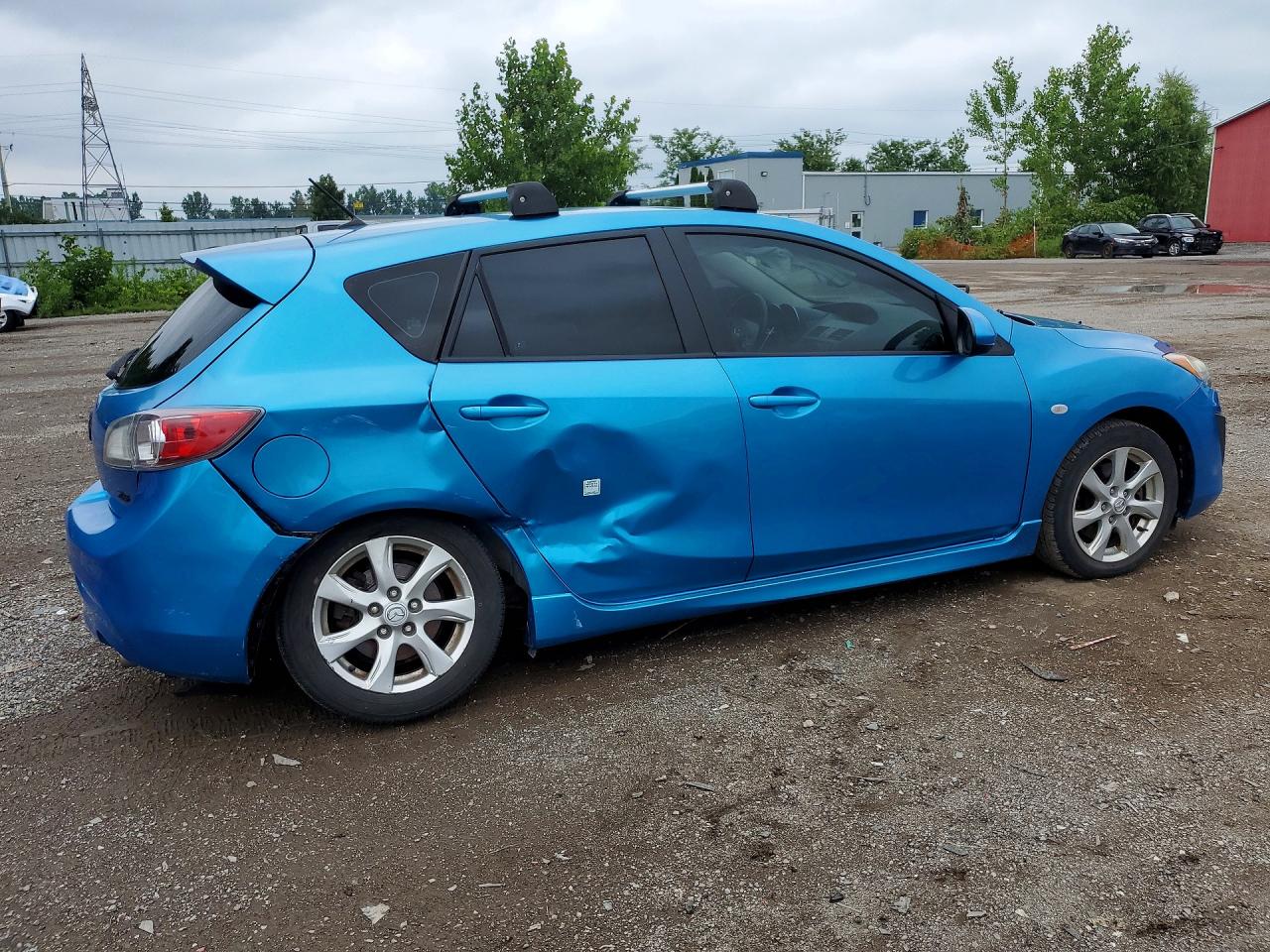 2010 Mazda 3 S Blue vin: JM1BL1H5XA1136069