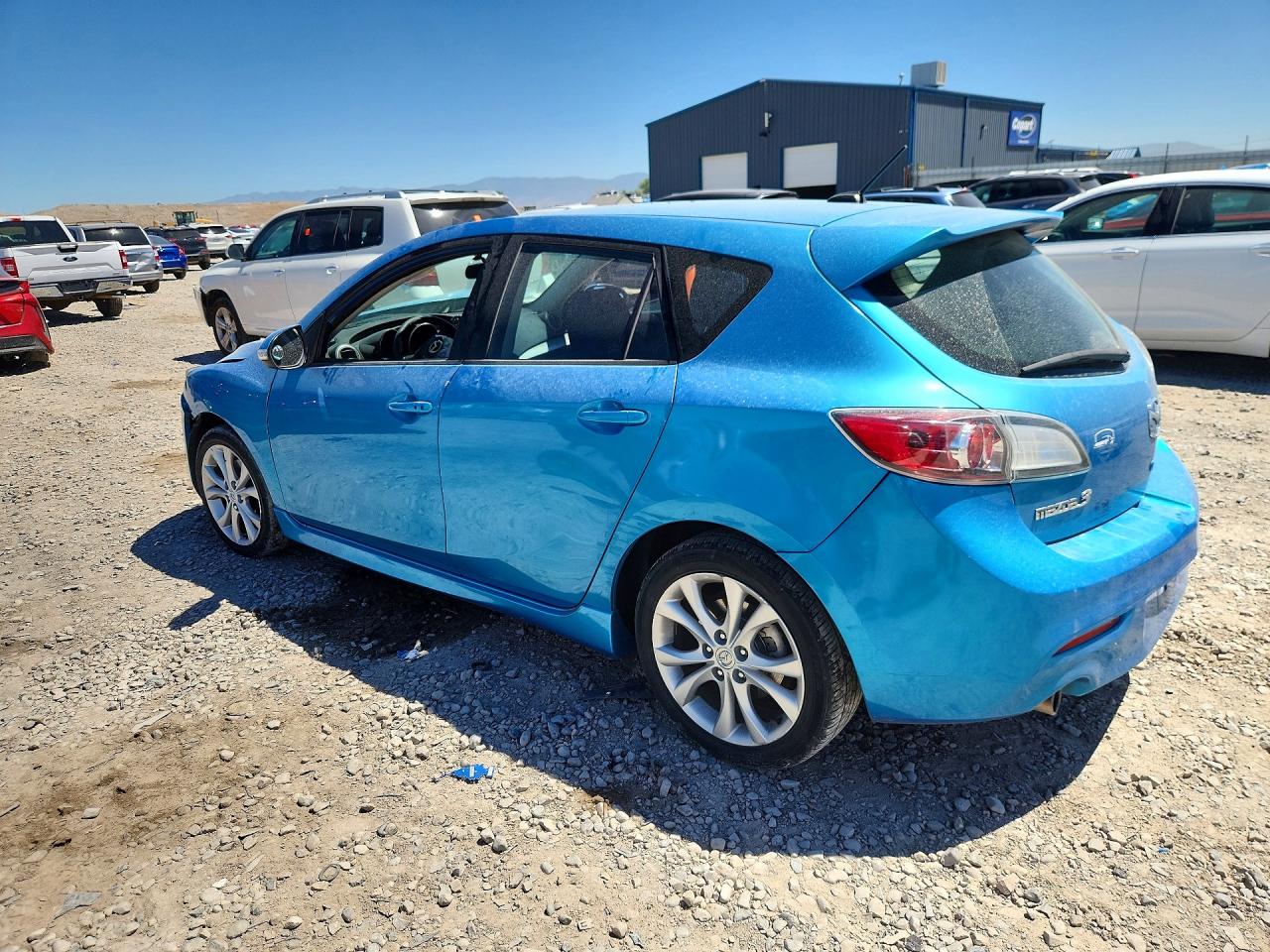 2010 Mazda 3 S Blue vin: JM1BL1H5XA1136797