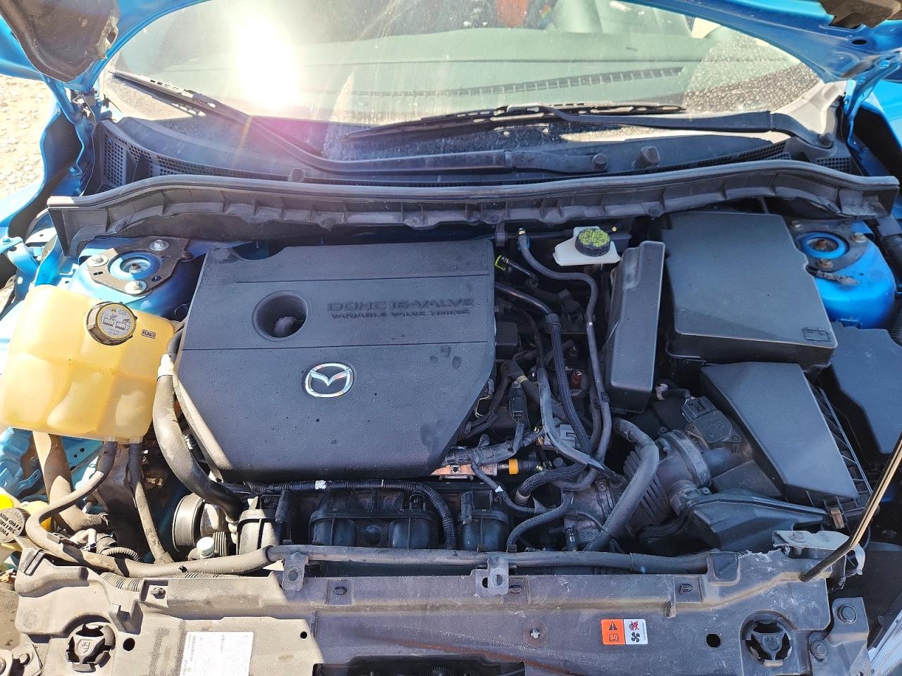 2010 Mazda 3 S Blue vin: JM1BL1H5XA1136797