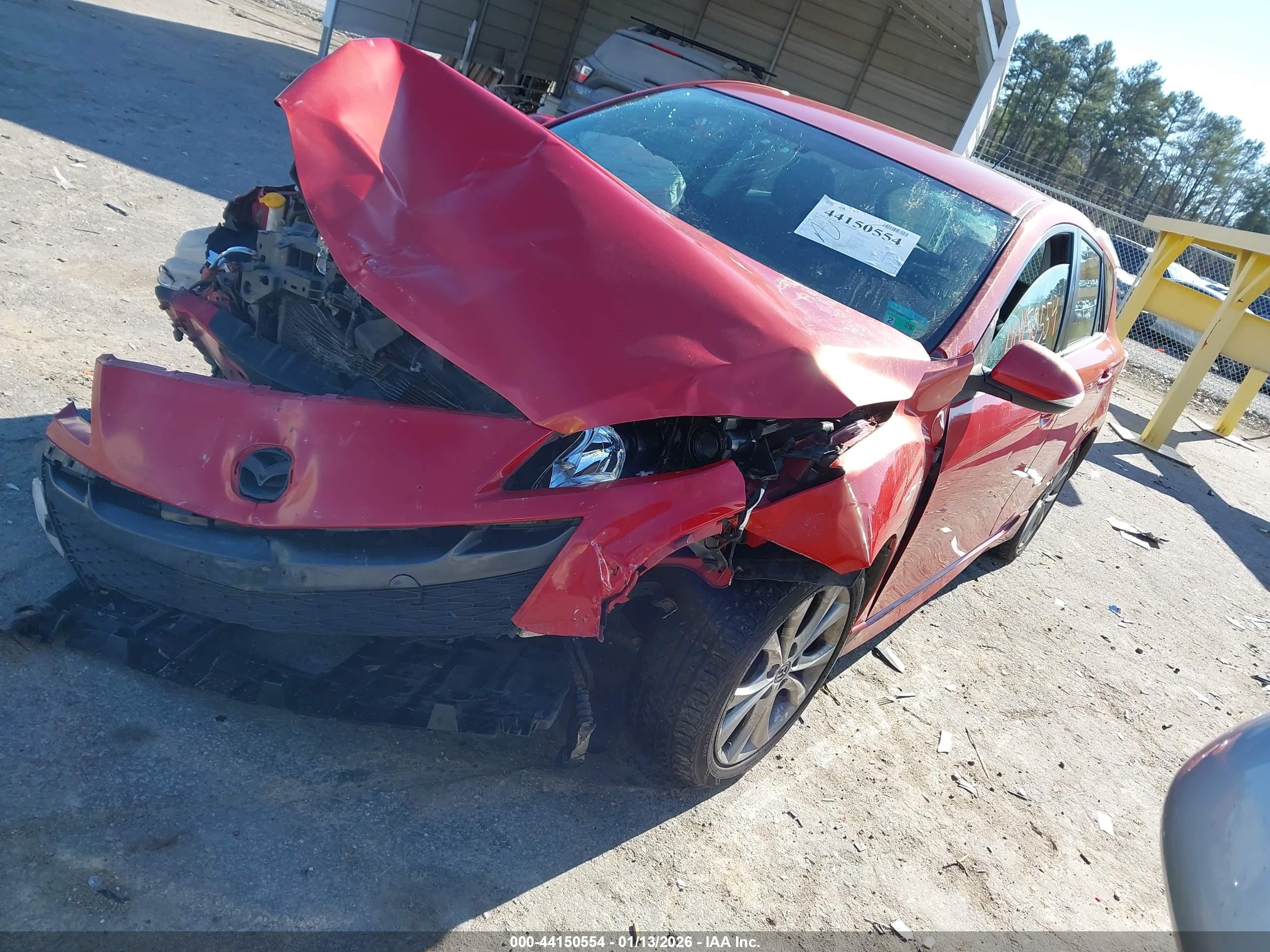 2010 Mazda Mazda3 S Sport Red vin: JM1BL1H5XA1139795