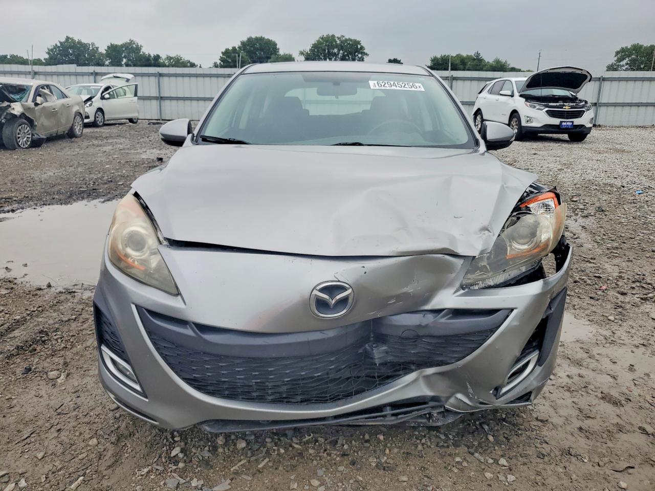2010 Mazda 3 S Silver vin: JM1BL1H60A1112887