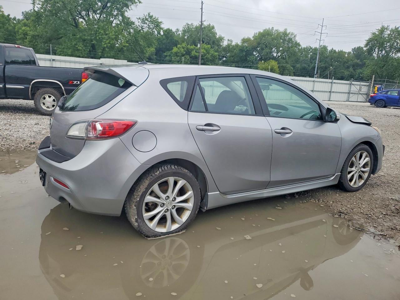 2010 Mazda 3 S Silver vin: JM1BL1H60A1112887