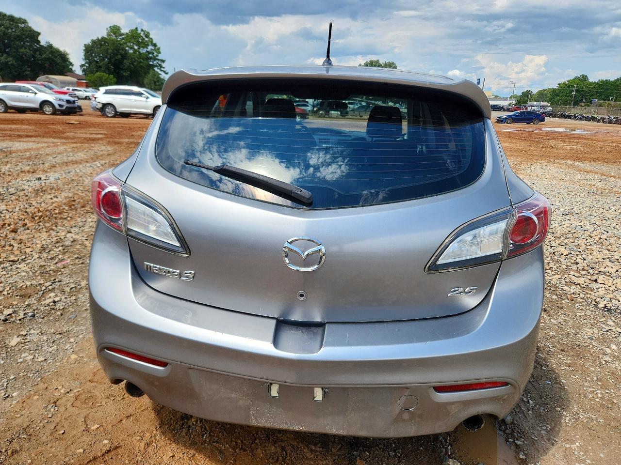 2010 Mazda 3 S Gray vin: JM1BL1H60A1201780