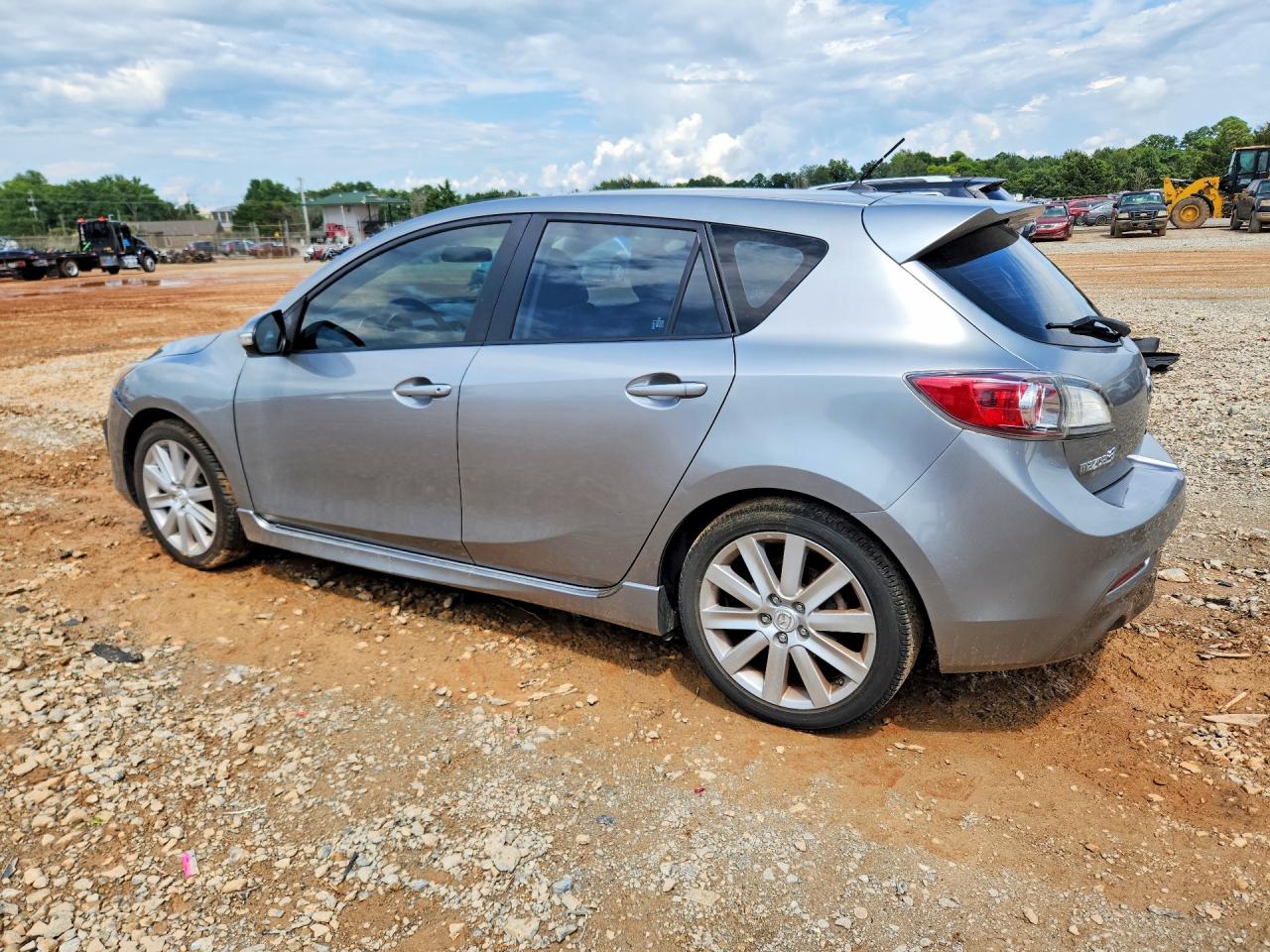 2010 Mazda 3 S Gray vin: JM1BL1H60A1201780