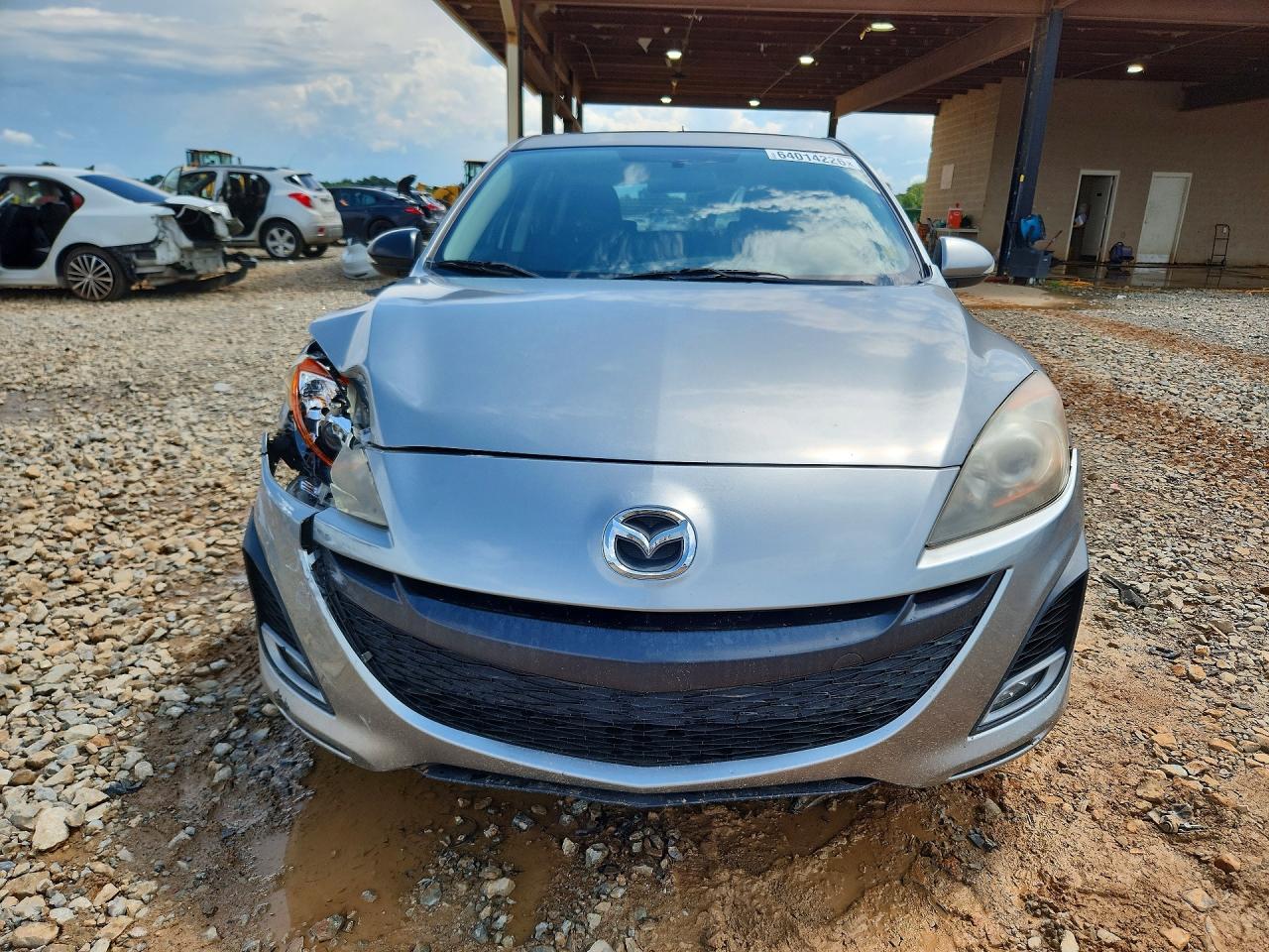 2010 Mazda 3 S Gray vin: JM1BL1H60A1201780