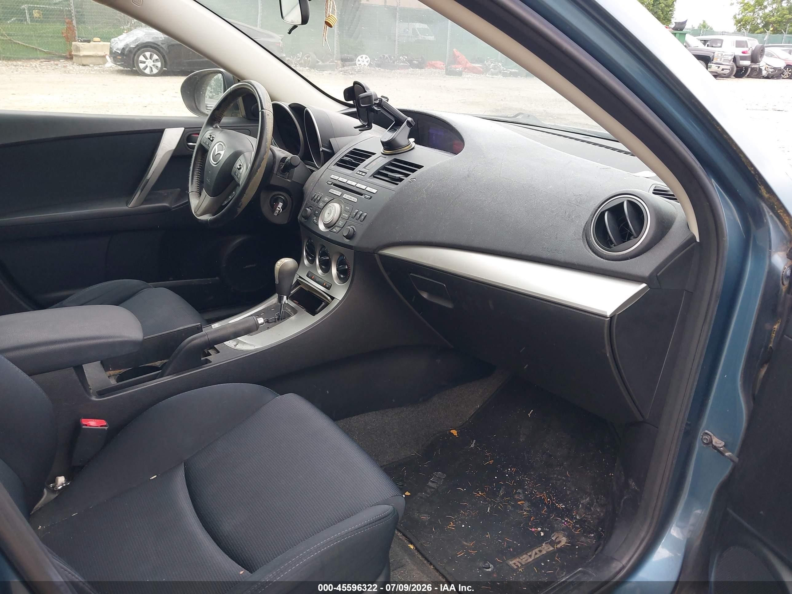 2010 Mazda Mazda3 S Sport Light Blue vin: JM1BL1H60A1251580