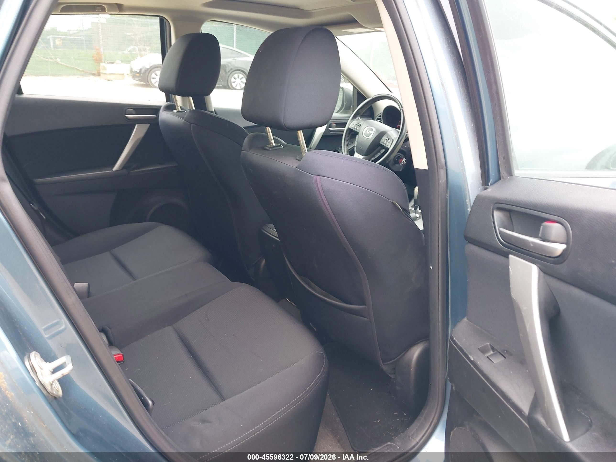 2010 Mazda Mazda3 S Sport Light Blue vin: JM1BL1H60A1251580