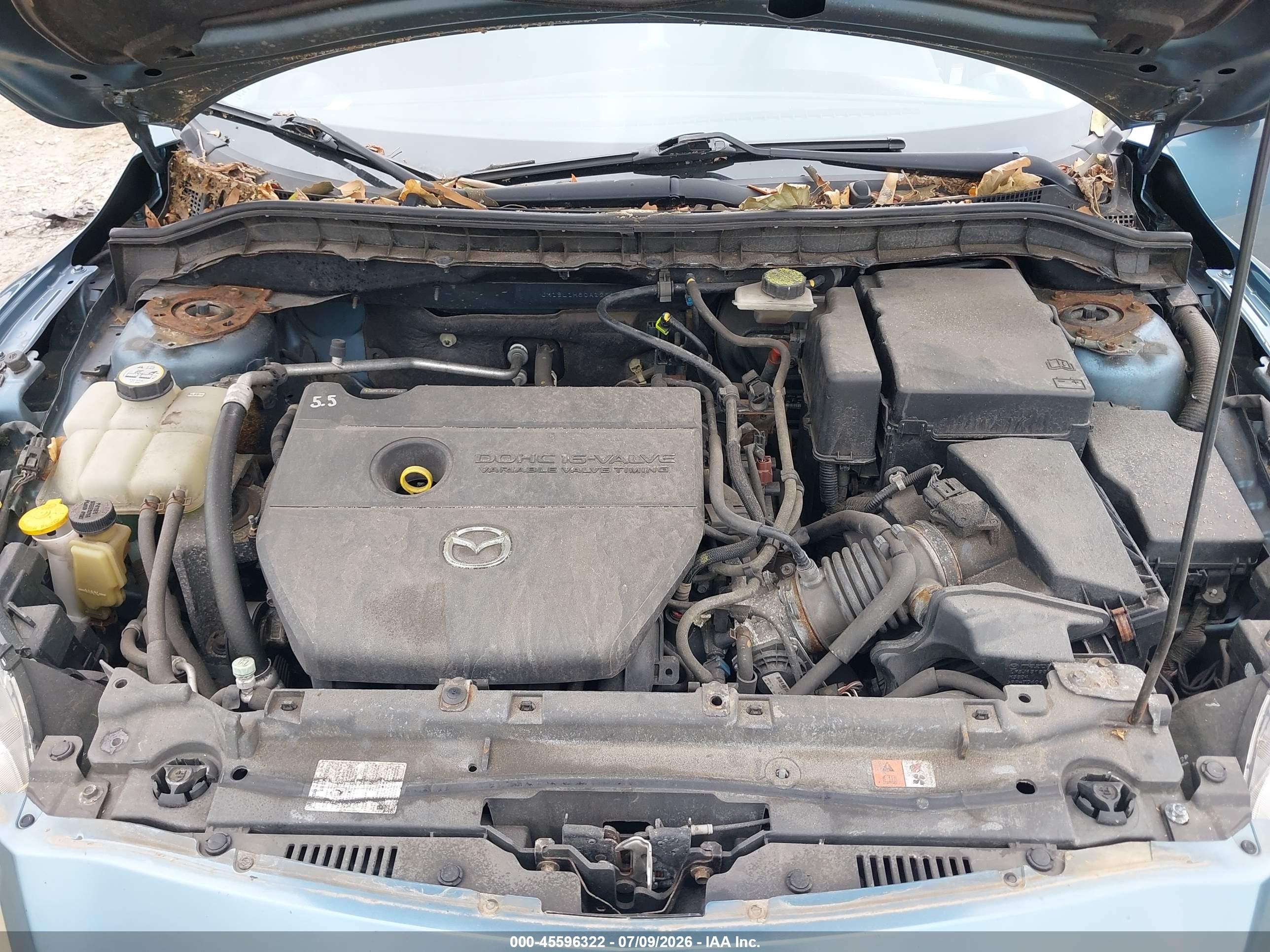 2010 Mazda Mazda3 S Sport Light Blue vin: JM1BL1H60A1251580