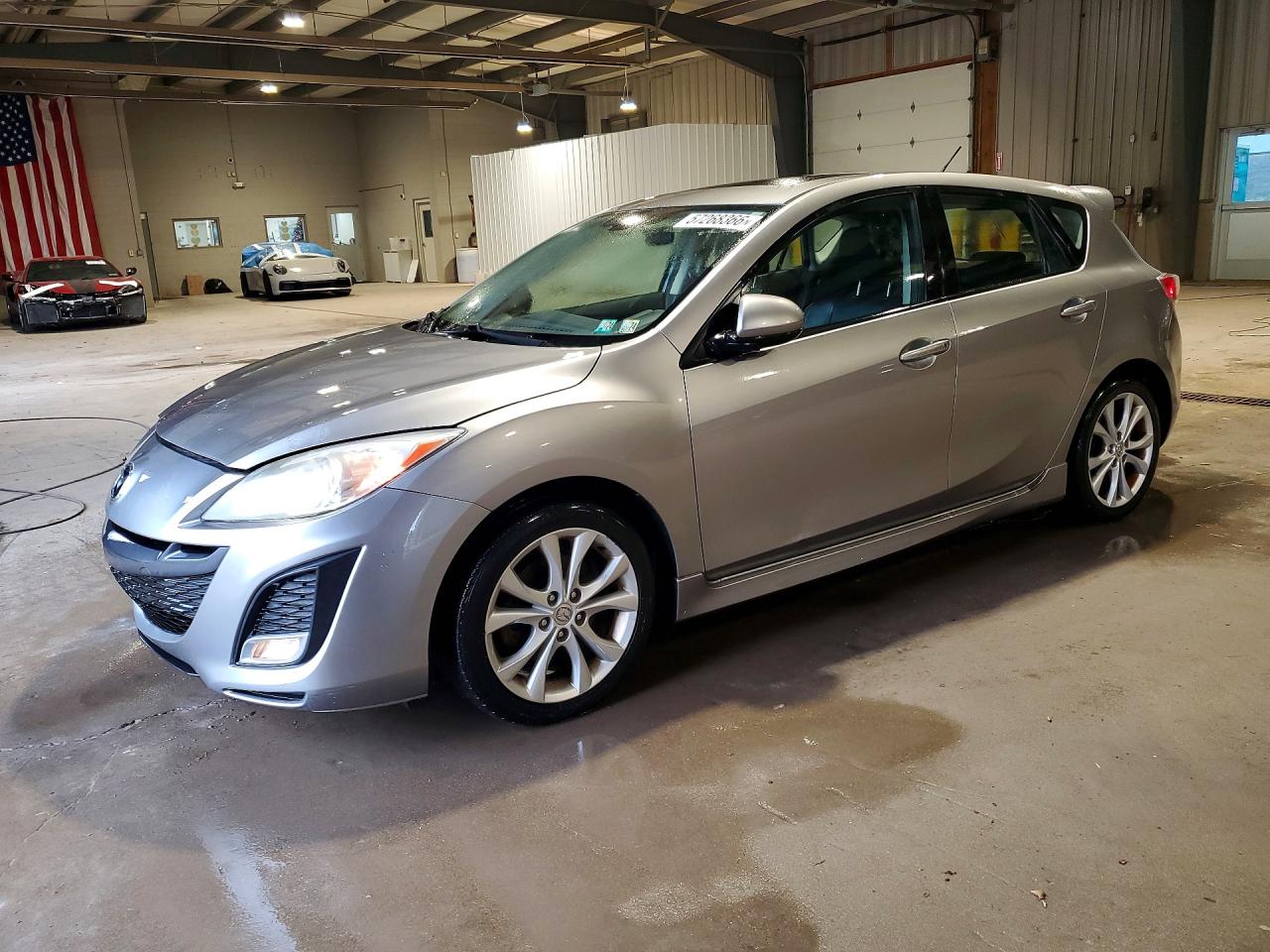 2010 Mazda 3 S Silver vin: JM1BL1H60A1327802