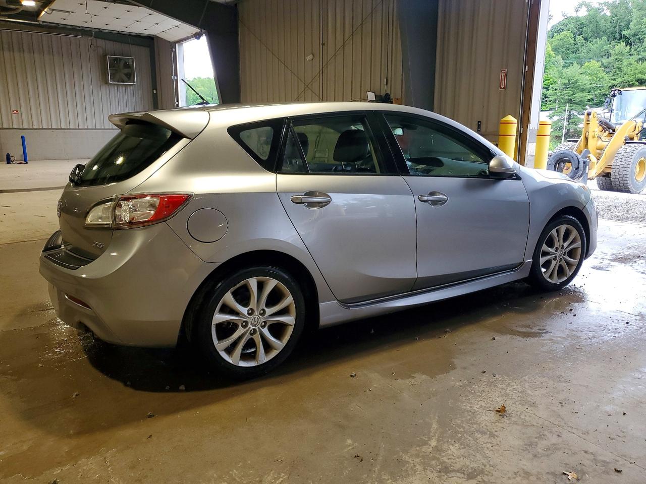 2010 Mazda 3 S Silver vin: JM1BL1H60A1327802