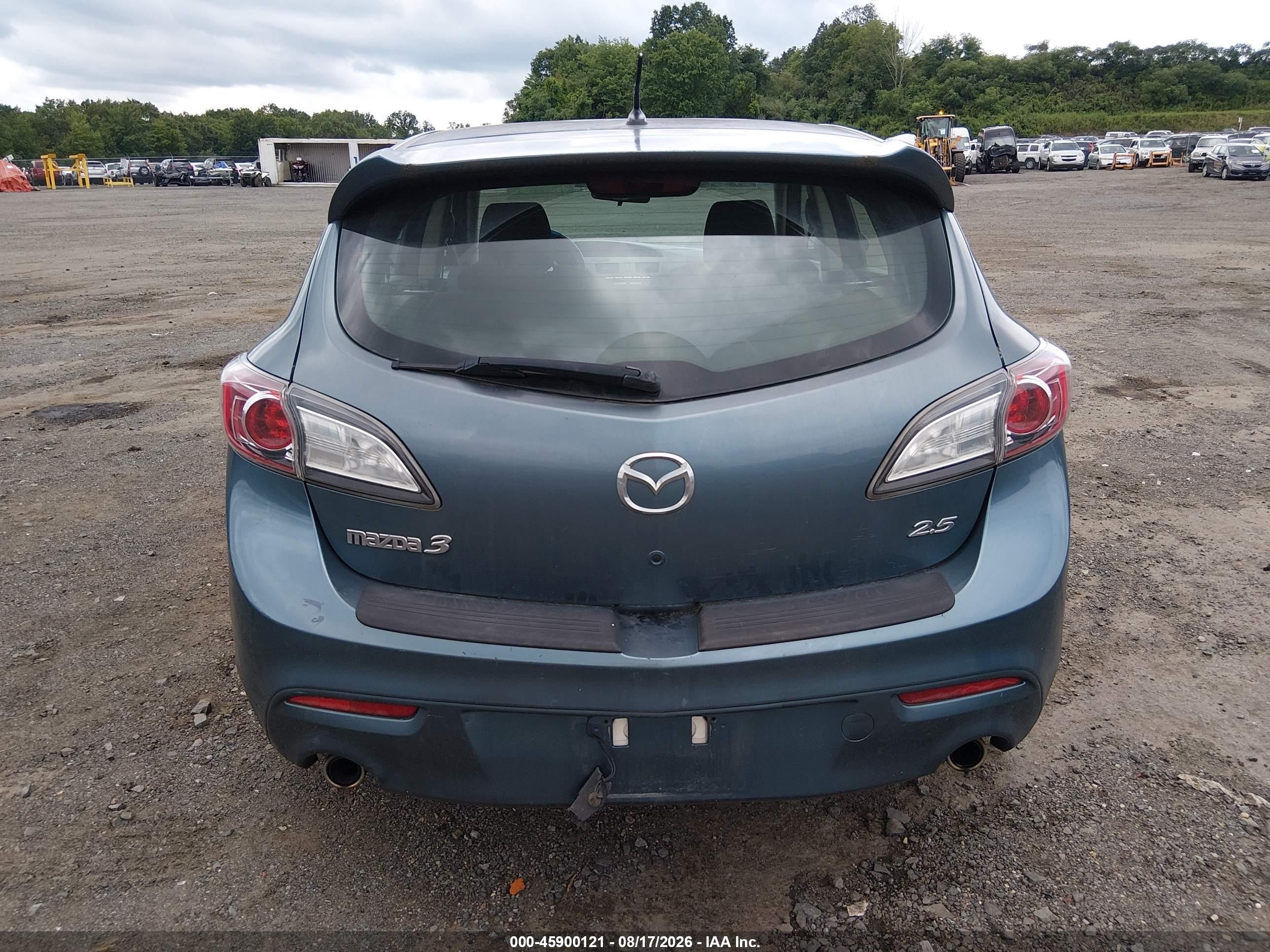 2010 Mazda Mazda3 S Sport Blue vin: JM1BL1H61A1217714