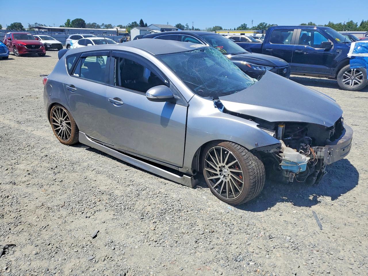 2010 Mazda 3 S Silver vin: JM1BL1H61A1228583