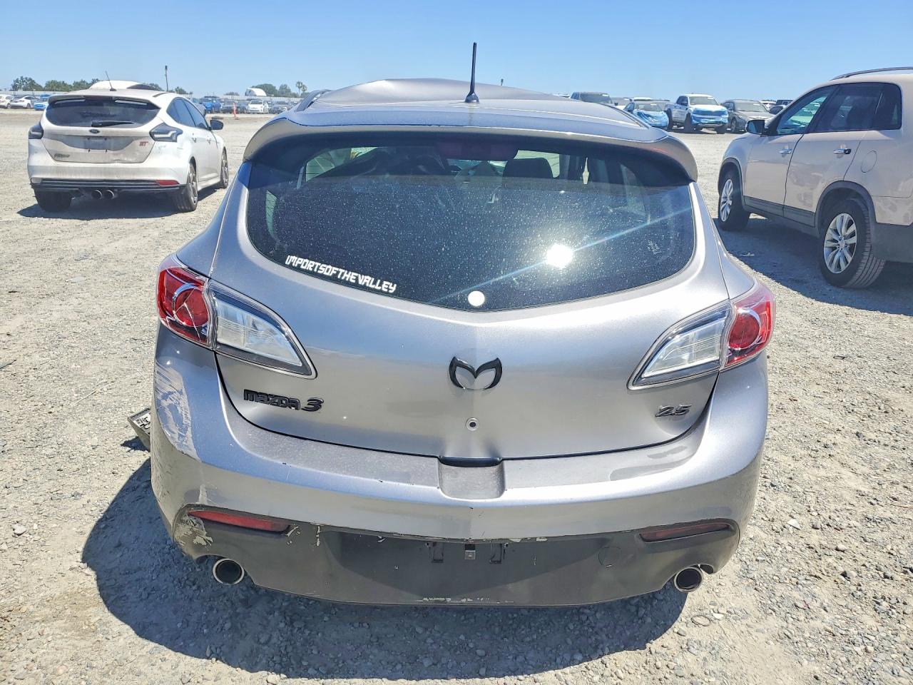2010 Mazda 3 S Silver vin: JM1BL1H61A1228583