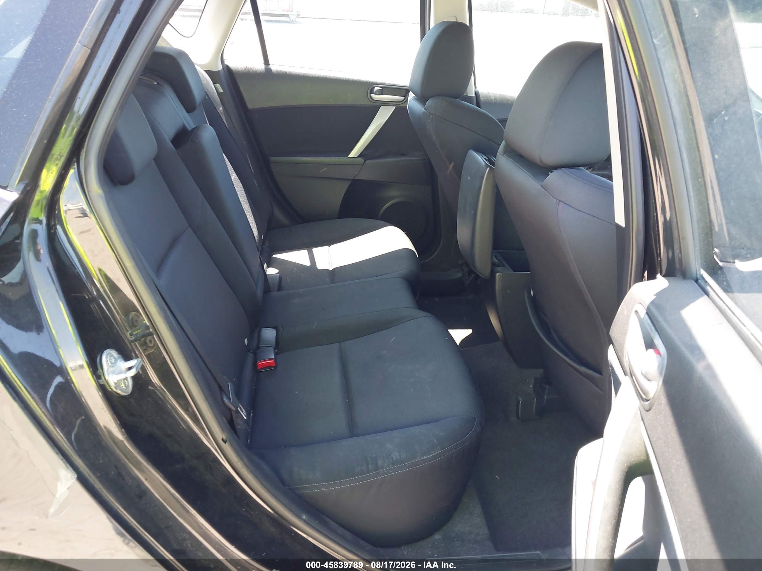 2010 Mazda Mazda3 S Sport Черный vin: JM1BL1H61A1266492