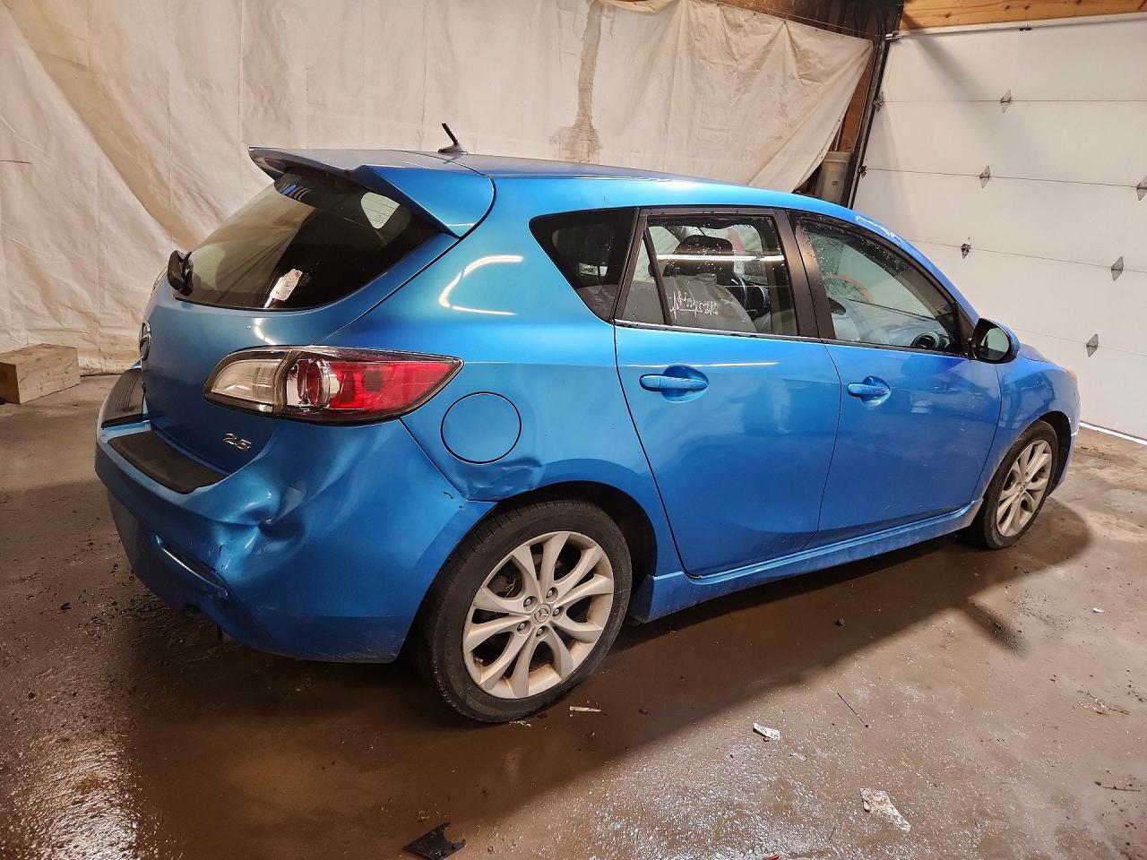 2010 Mazda 3 S Blue vin: JM1BL1H62A1305090