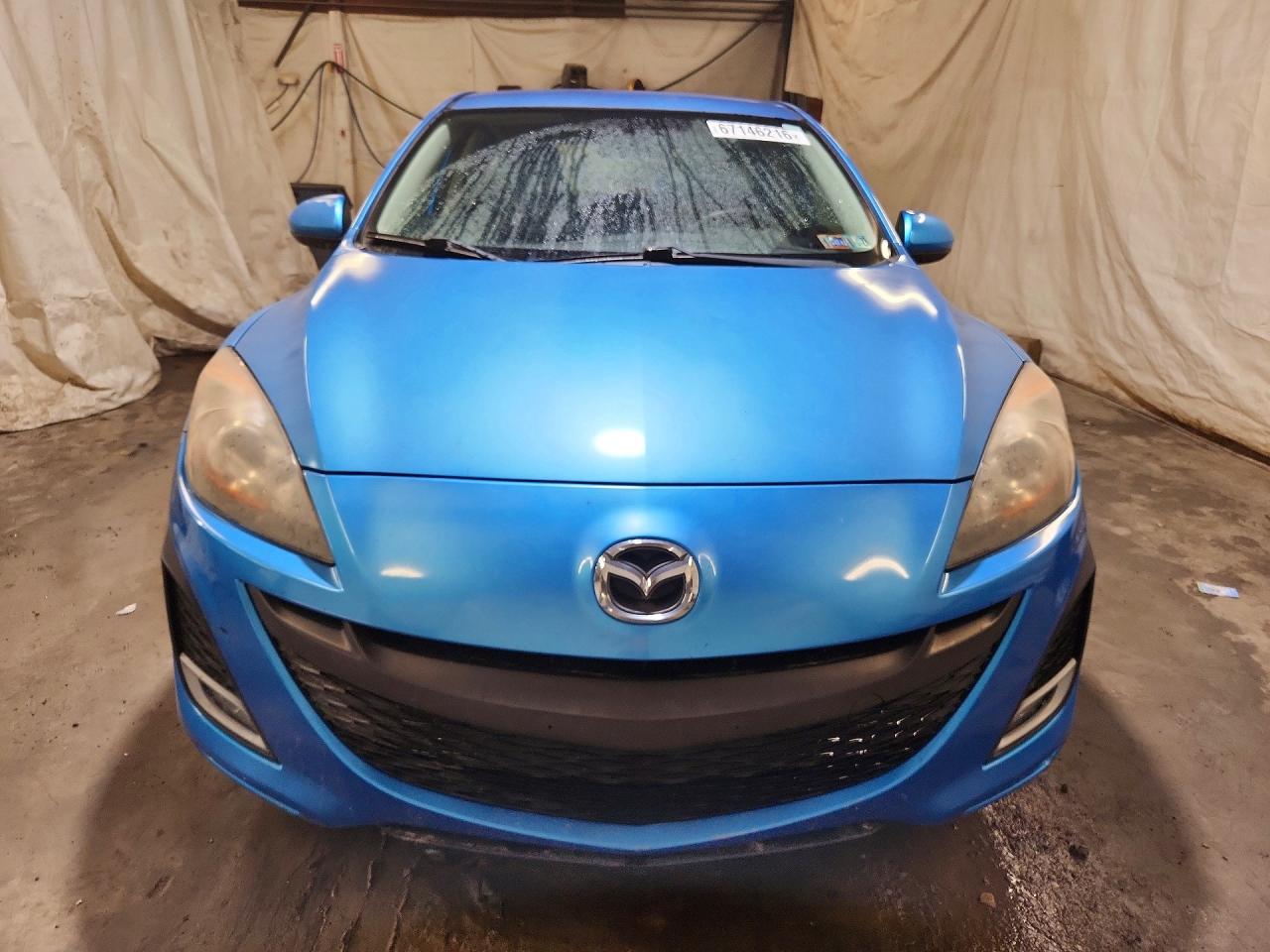 2010 Mazda 3 S Blue vin: JM1BL1H62A1305090