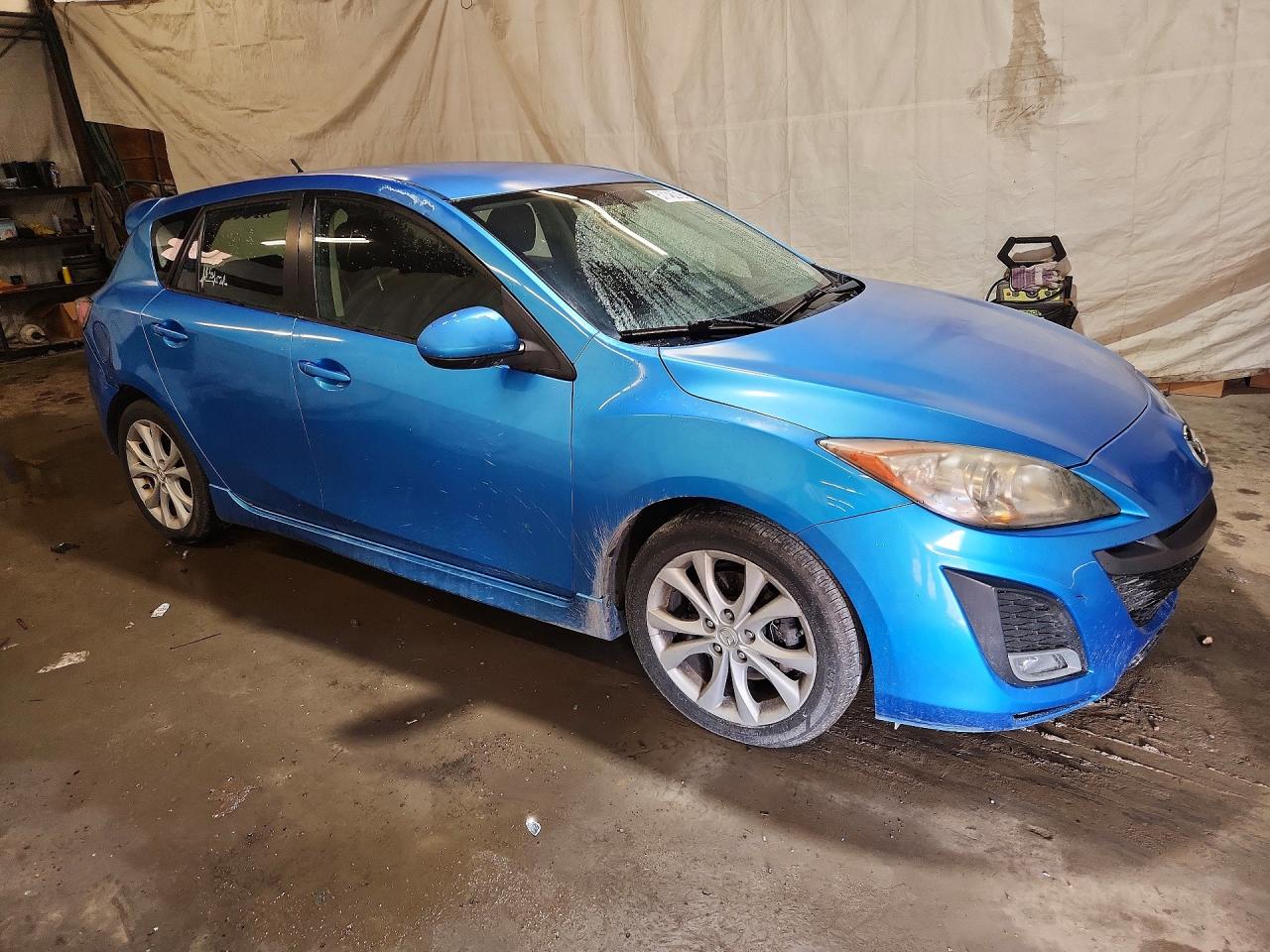 2010 Mazda 3 S Blue vin: JM1BL1H62A1305090