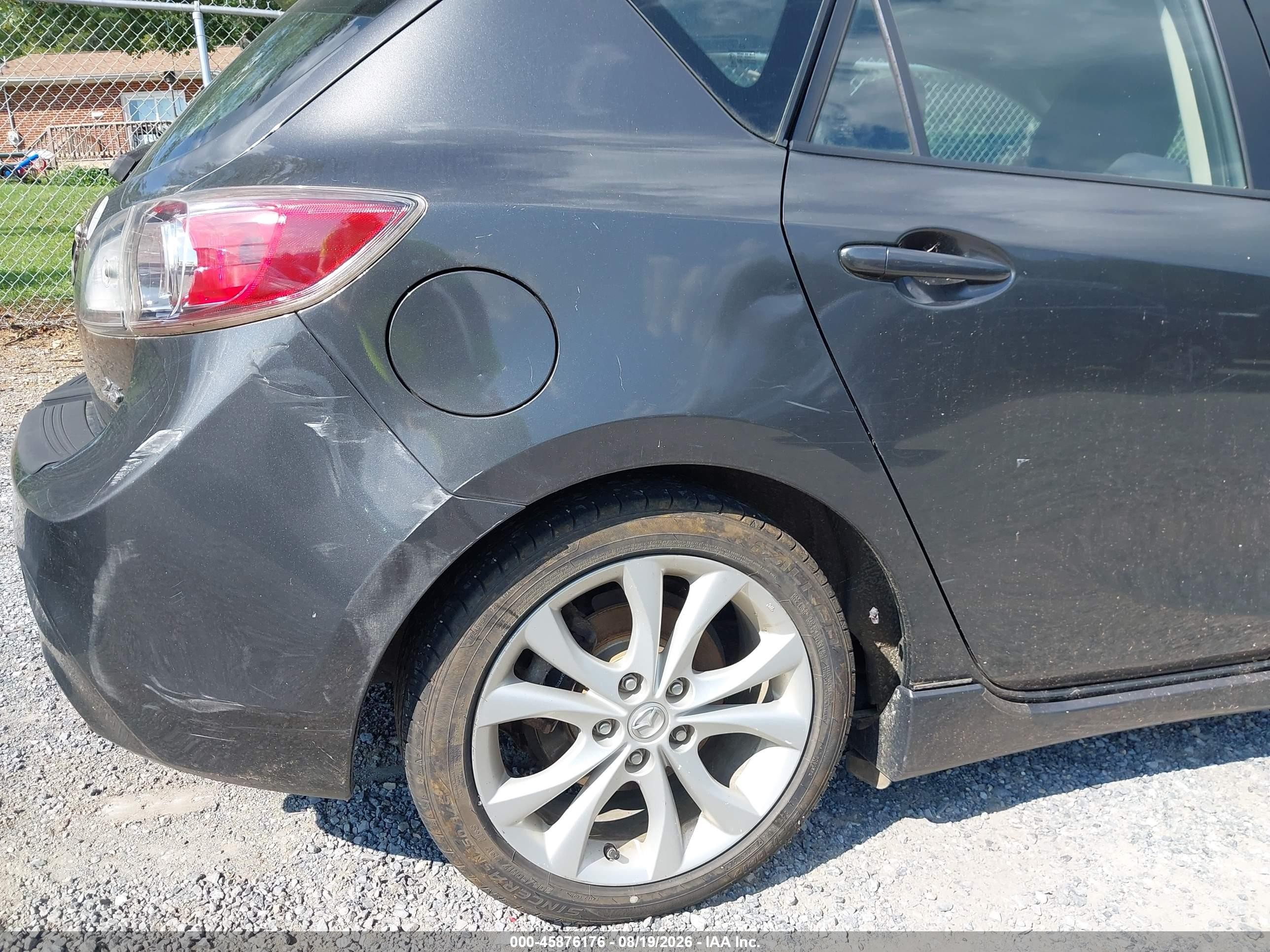 2010 Mazda Mazda3 S Sport Gray vin: JM1BL1H62A1323430