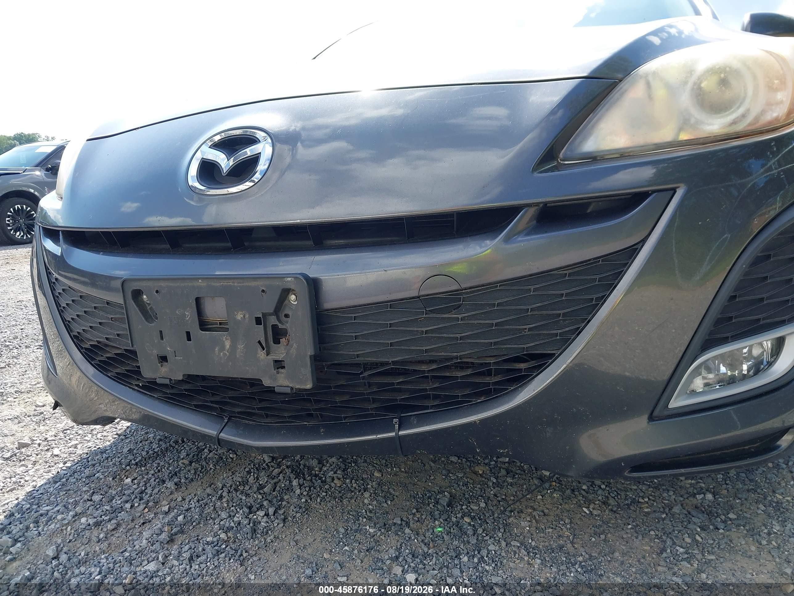 2010 Mazda Mazda3 S Sport Gray vin: JM1BL1H62A1323430
