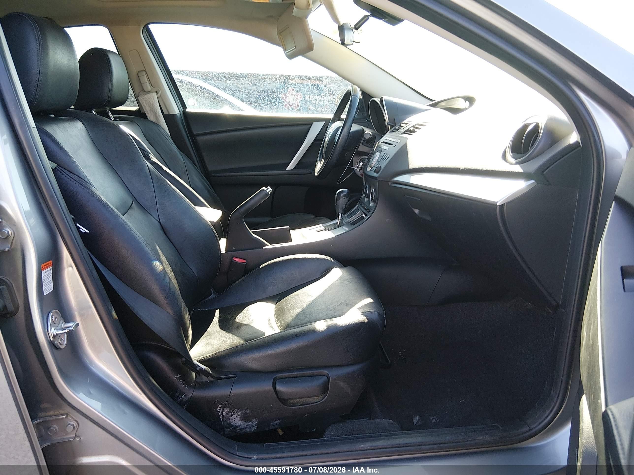 2010 Mazda Mazda3 S Grand Touring Gray vin: JM1BL1H63A1225474