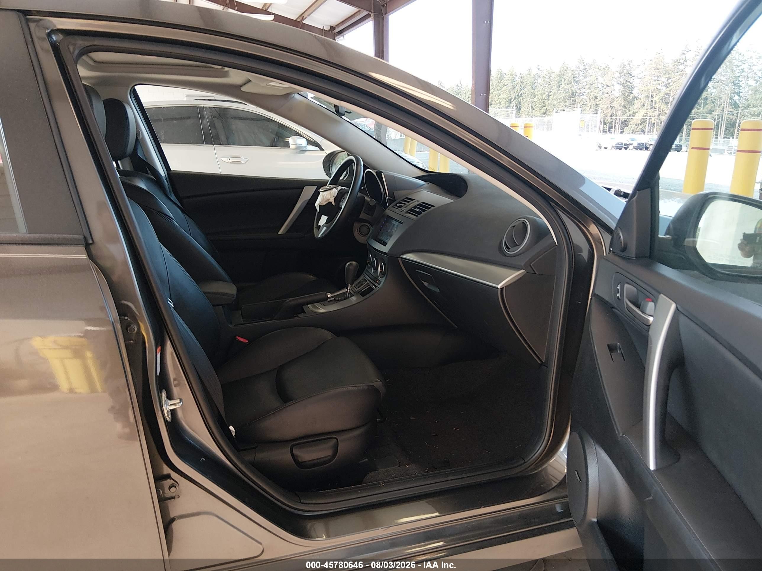 2010 Mazda Mazda3 S Grand Touring Gray vin: JM1BL1H63A1264341