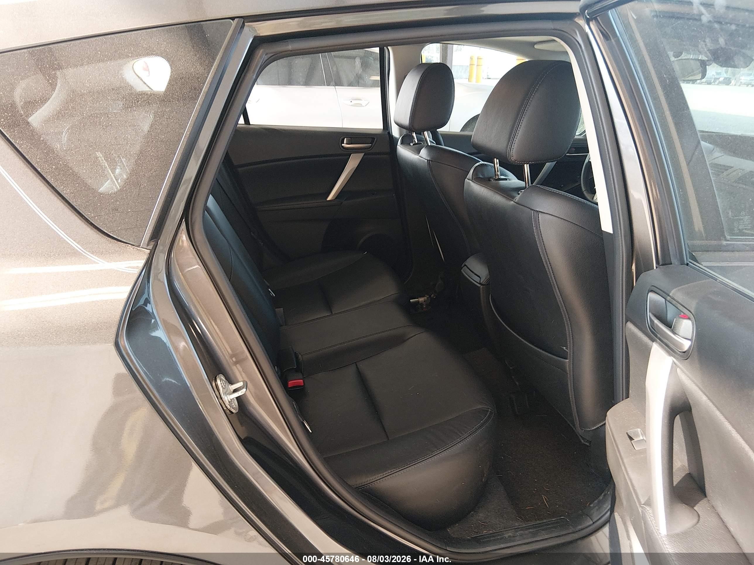 2010 Mazda Mazda3 S Grand Touring Gray vin: JM1BL1H63A1264341