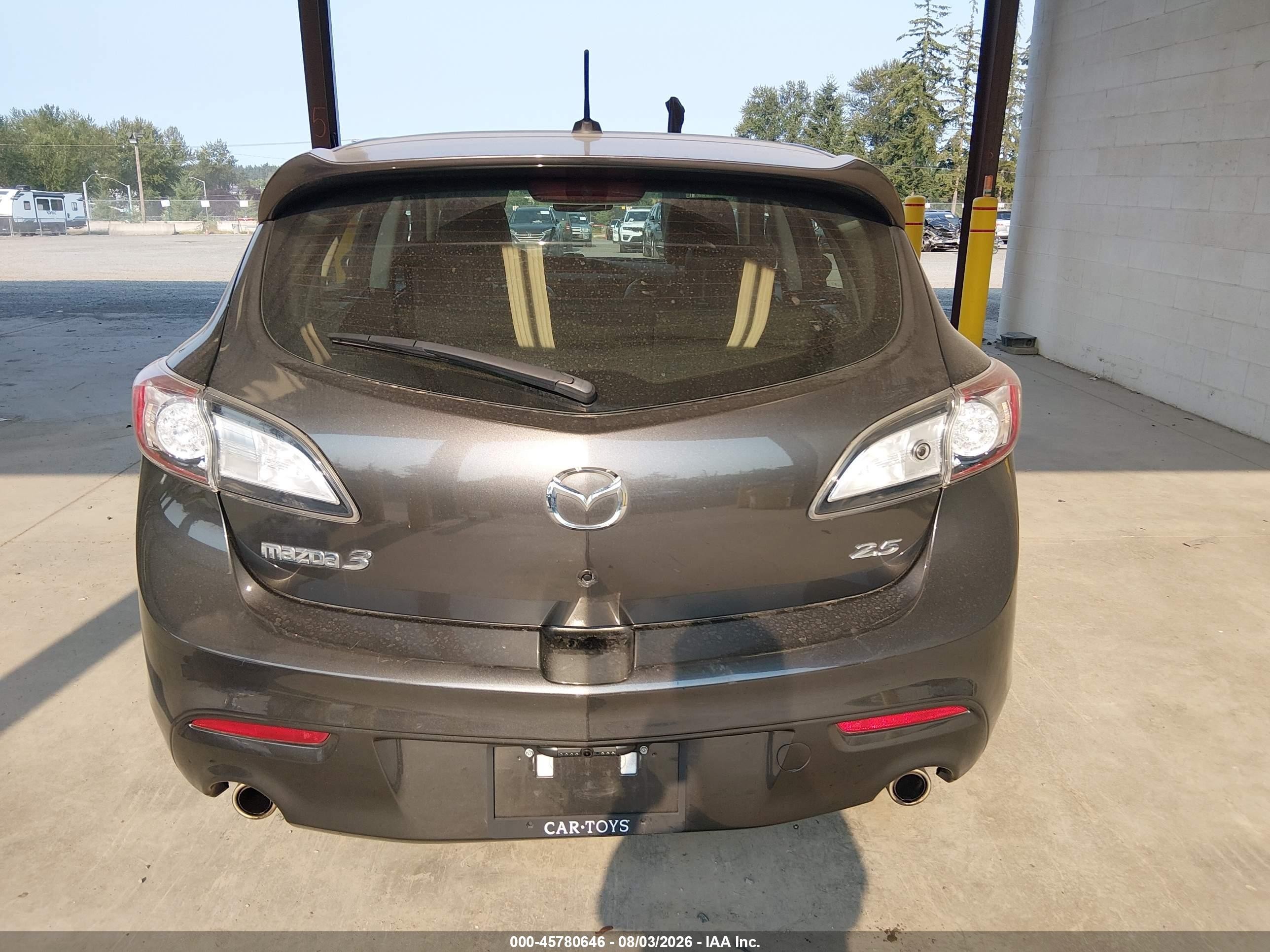 2010 Mazda Mazda3 S Grand Touring Gray vin: JM1BL1H63A1264341