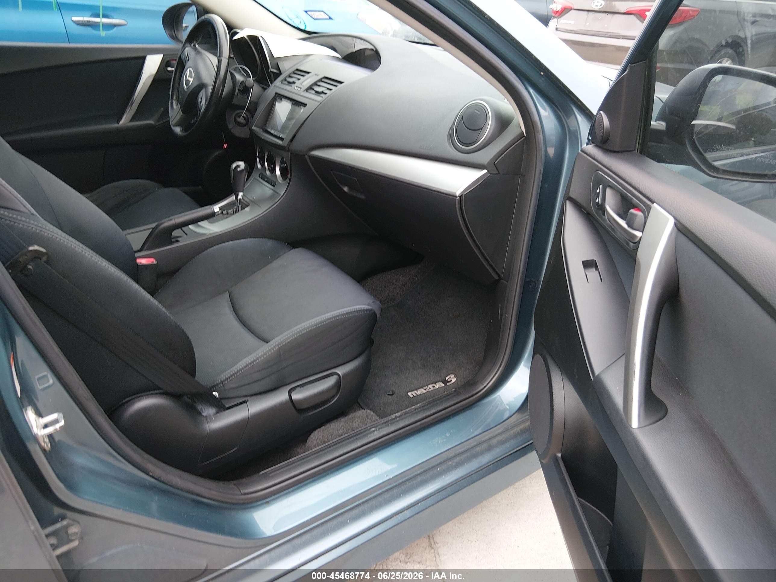 2010 Mazda Mazda3 S Sport Blue vin: JM1BL1H63A1271399