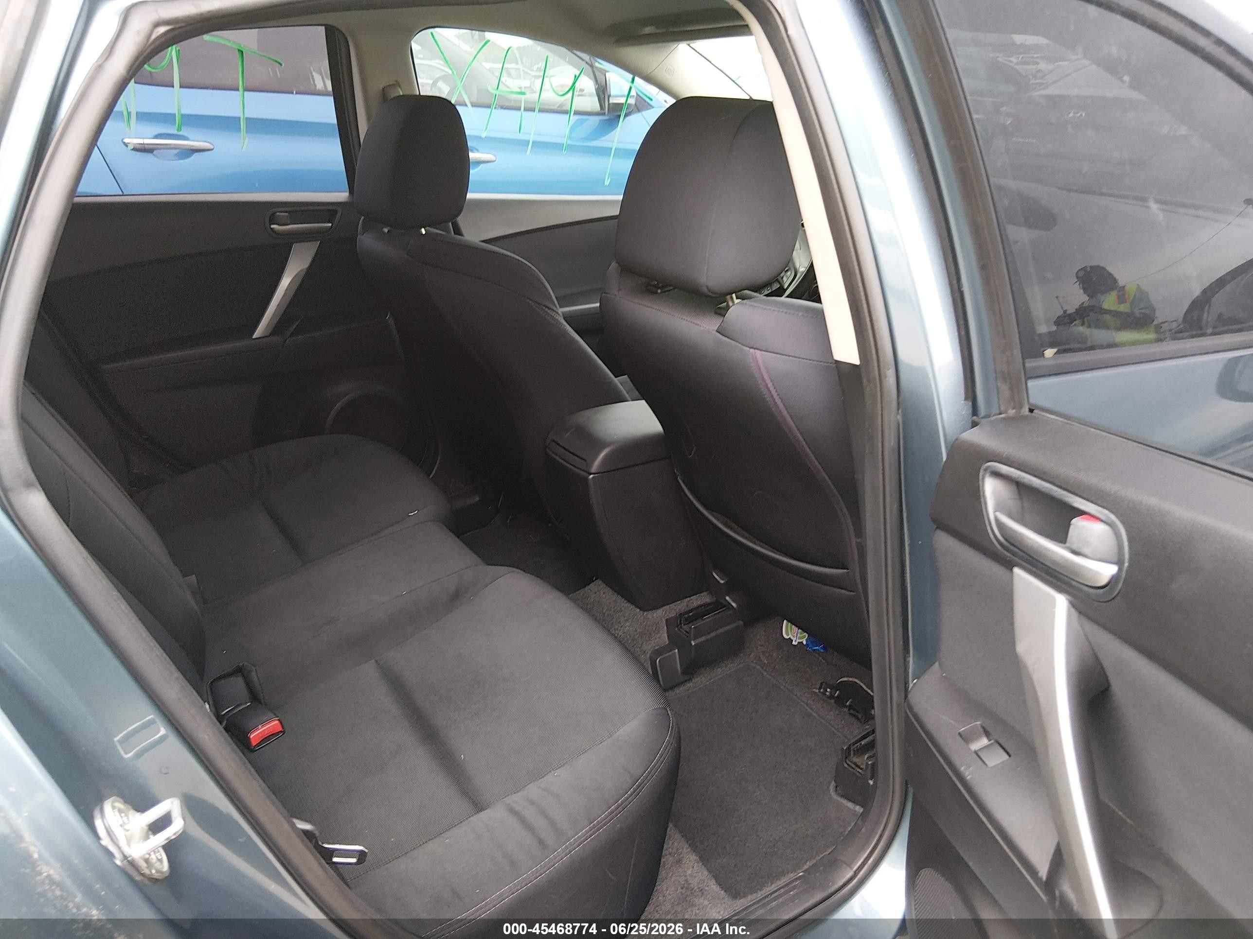 2010 Mazda Mazda3 S Sport Blue vin: JM1BL1H63A1271399