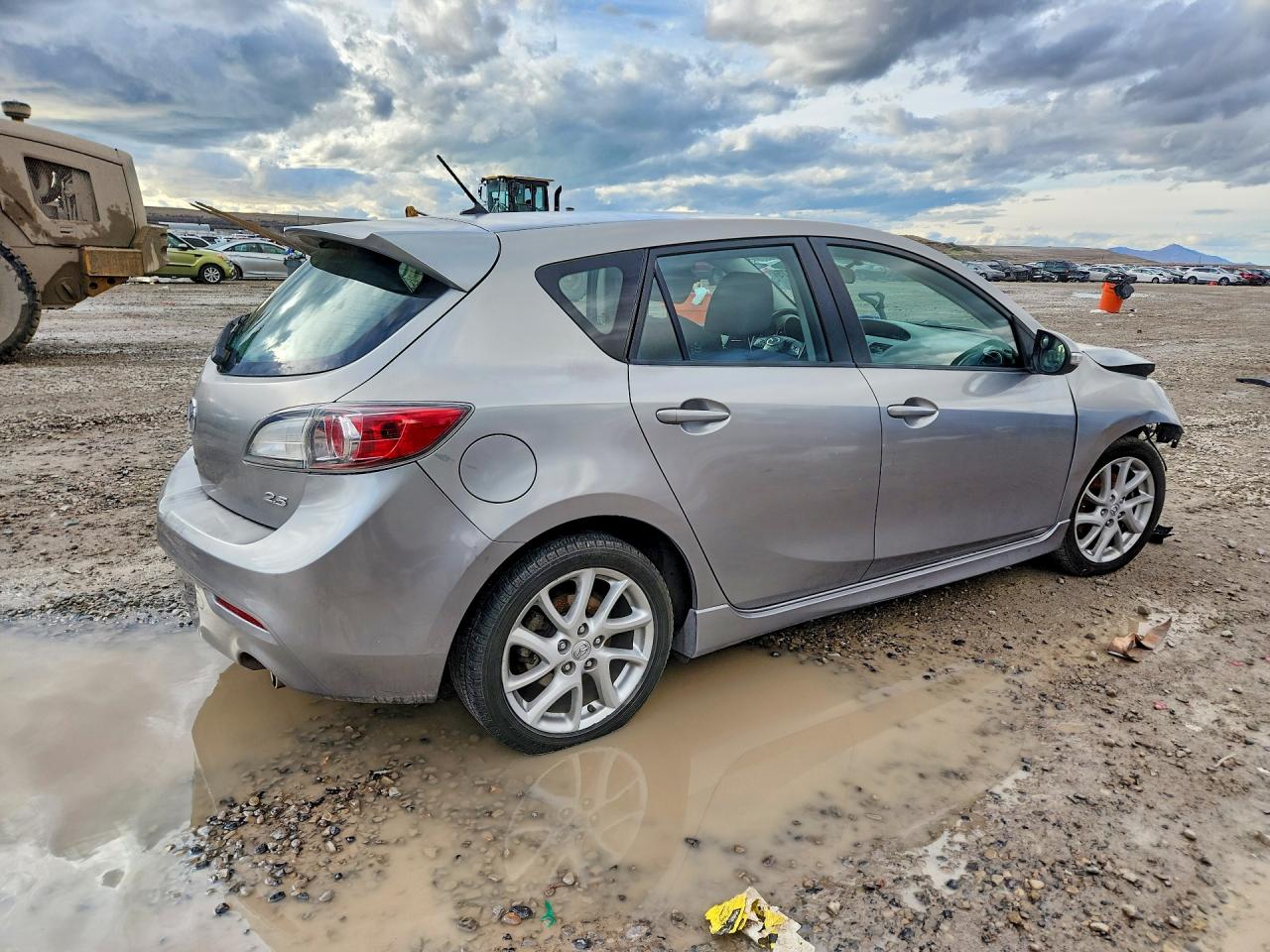 2010 Mazda 3 S Silver vin: JM1BL1H64A1138117