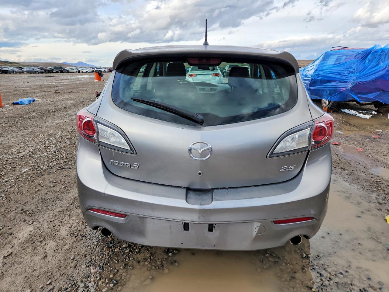 2010 Mazda 3 S Silver vin: JM1BL1H64A1138117