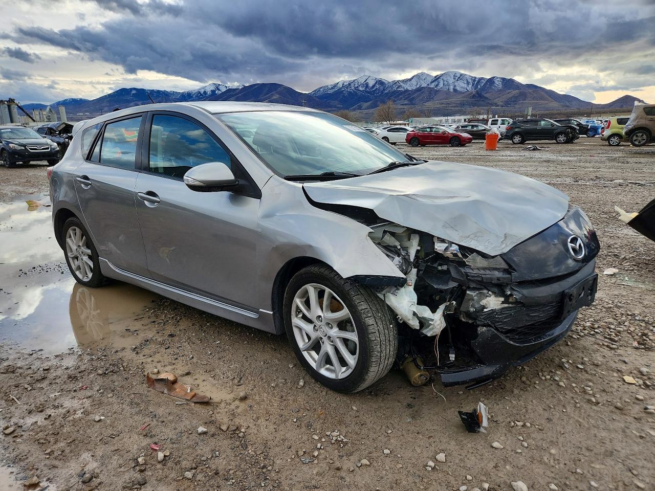 2010 Mazda 3 S Silver vin: JM1BL1H64A1138117
