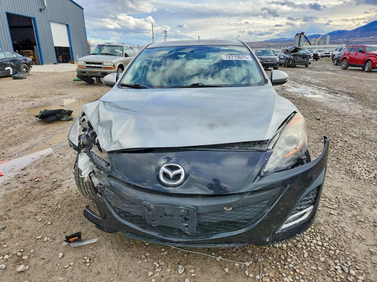 2010 Mazda 3 S Silver vin: JM1BL1H64A1138117