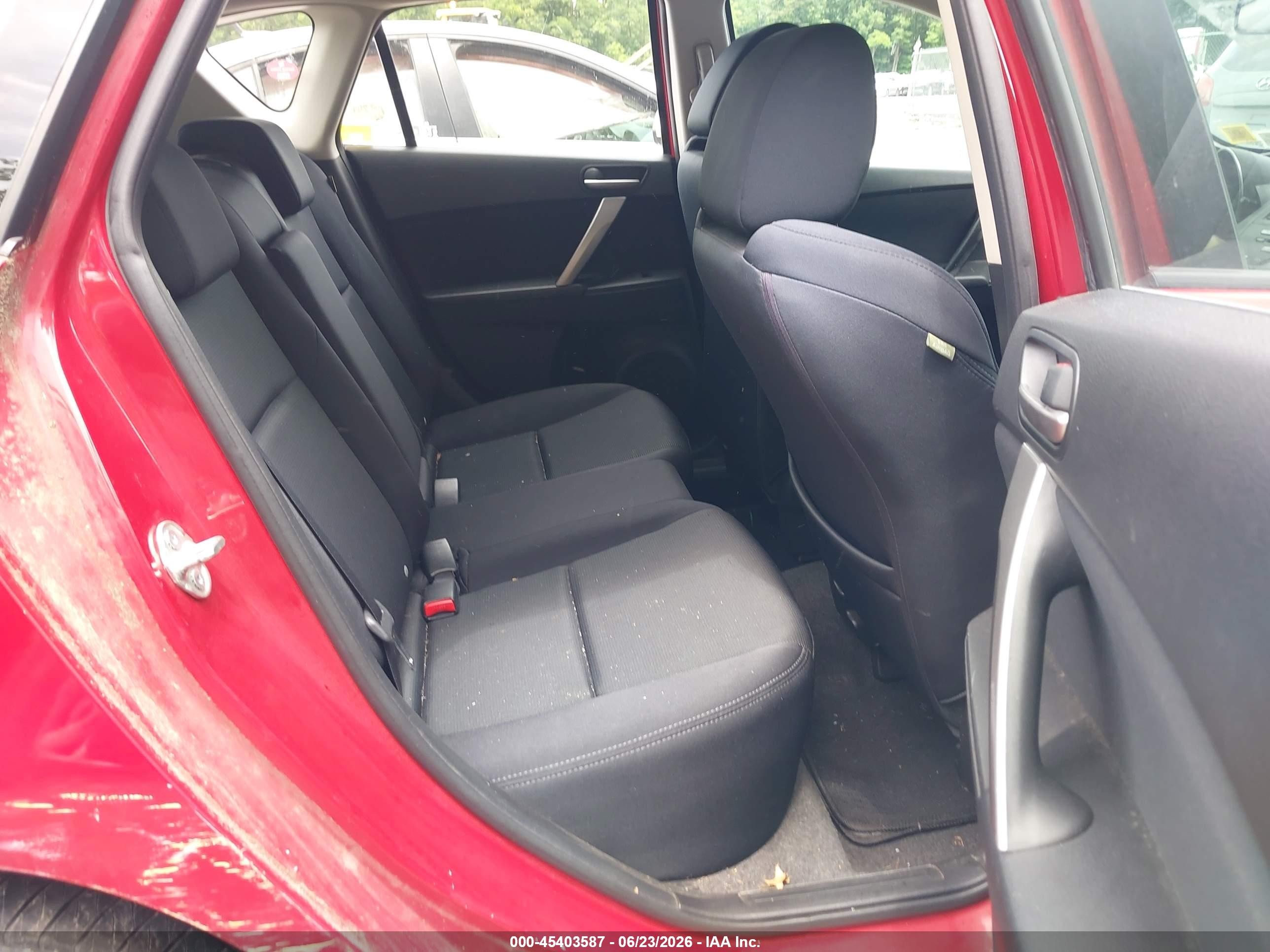 2010 Mazda Mazda3 S Sport Красный vin: JM1BL1H64A1271234