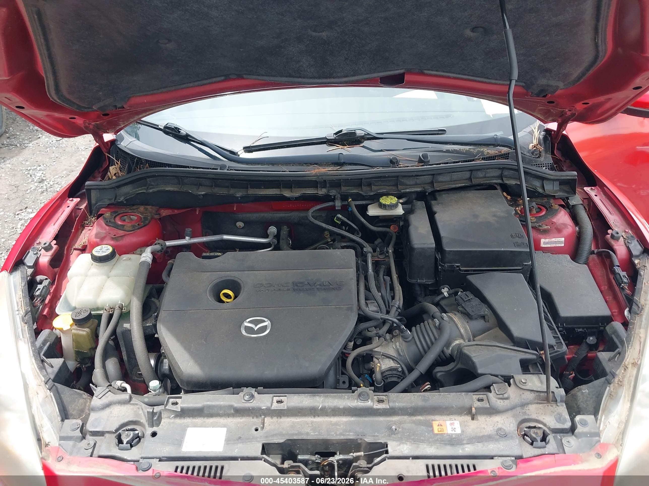 2010 Mazda Mazda3 S Sport Красный vin: JM1BL1H64A1271234