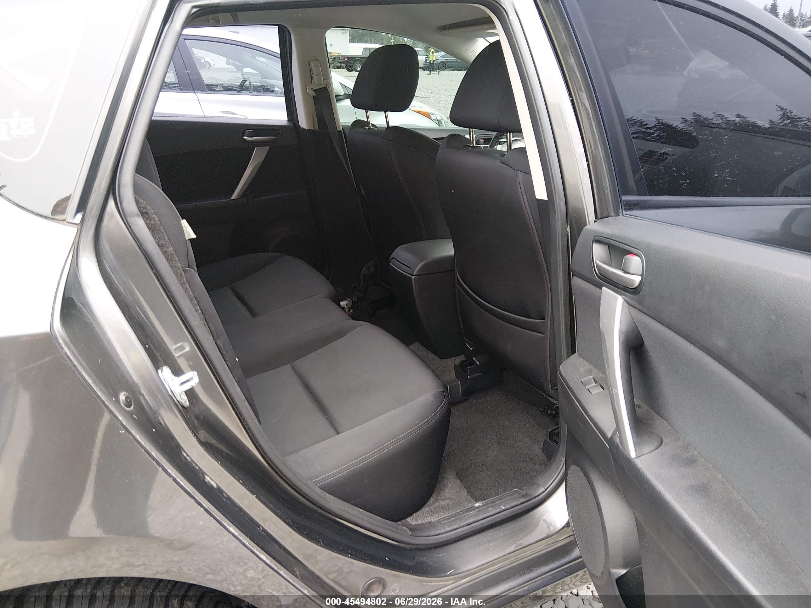2010 Mazda Mazda3 S Sport Gray vin: JM1BL1H65A1300045