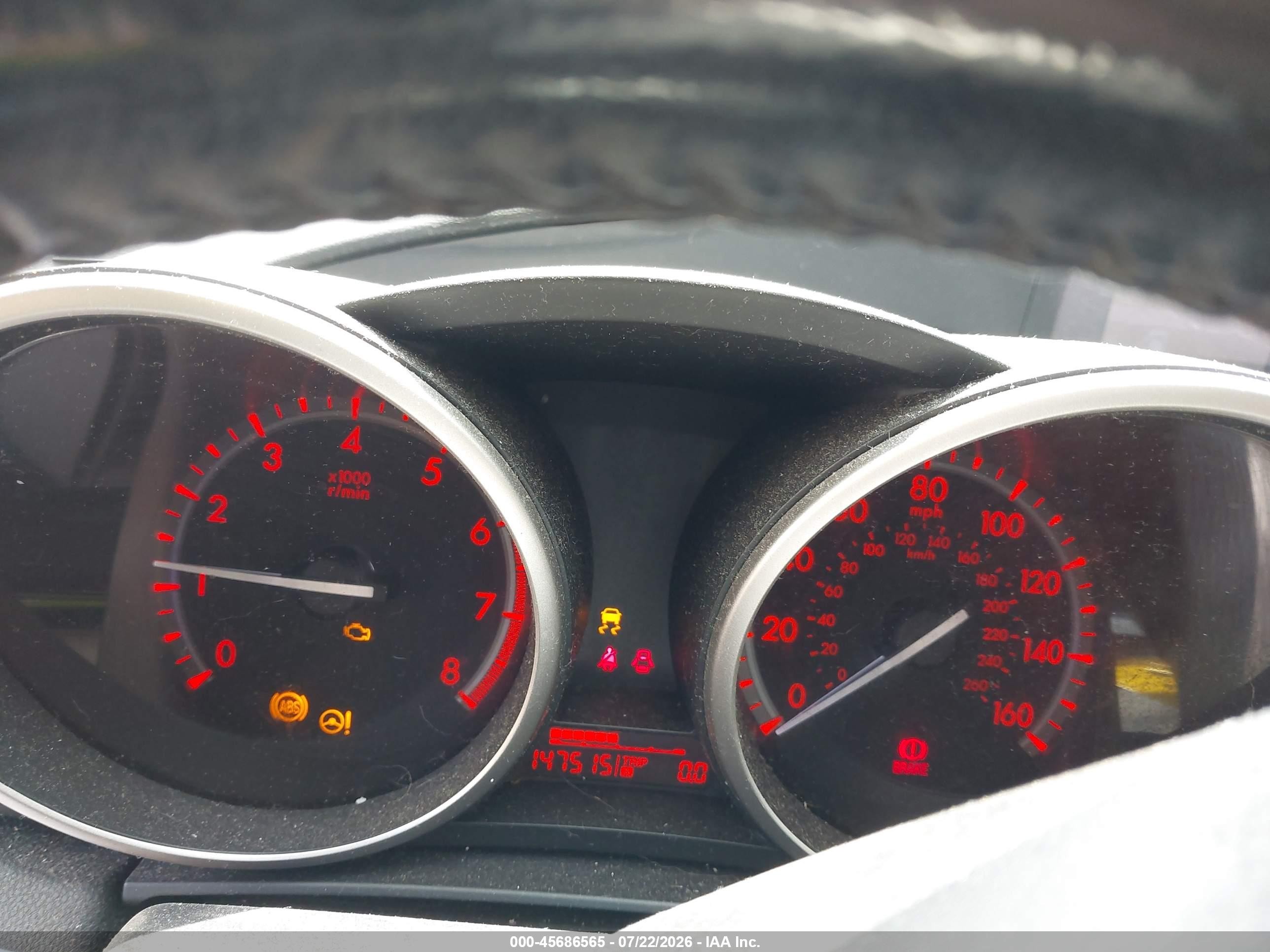 2010 Mazda Mazda3 S Sport Черный vin: JM1BL1H65A1330131