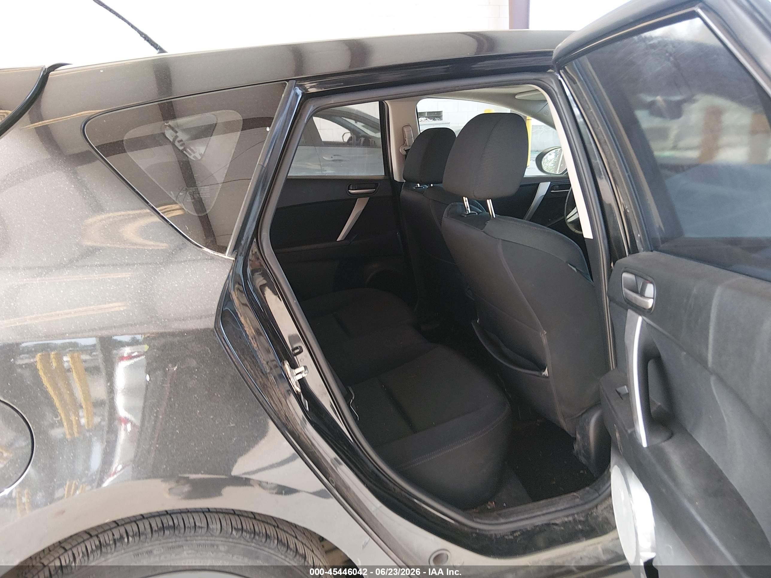 2010 Mazda Mazda3 S Sport Black vin: JM1BL1H67A1145238