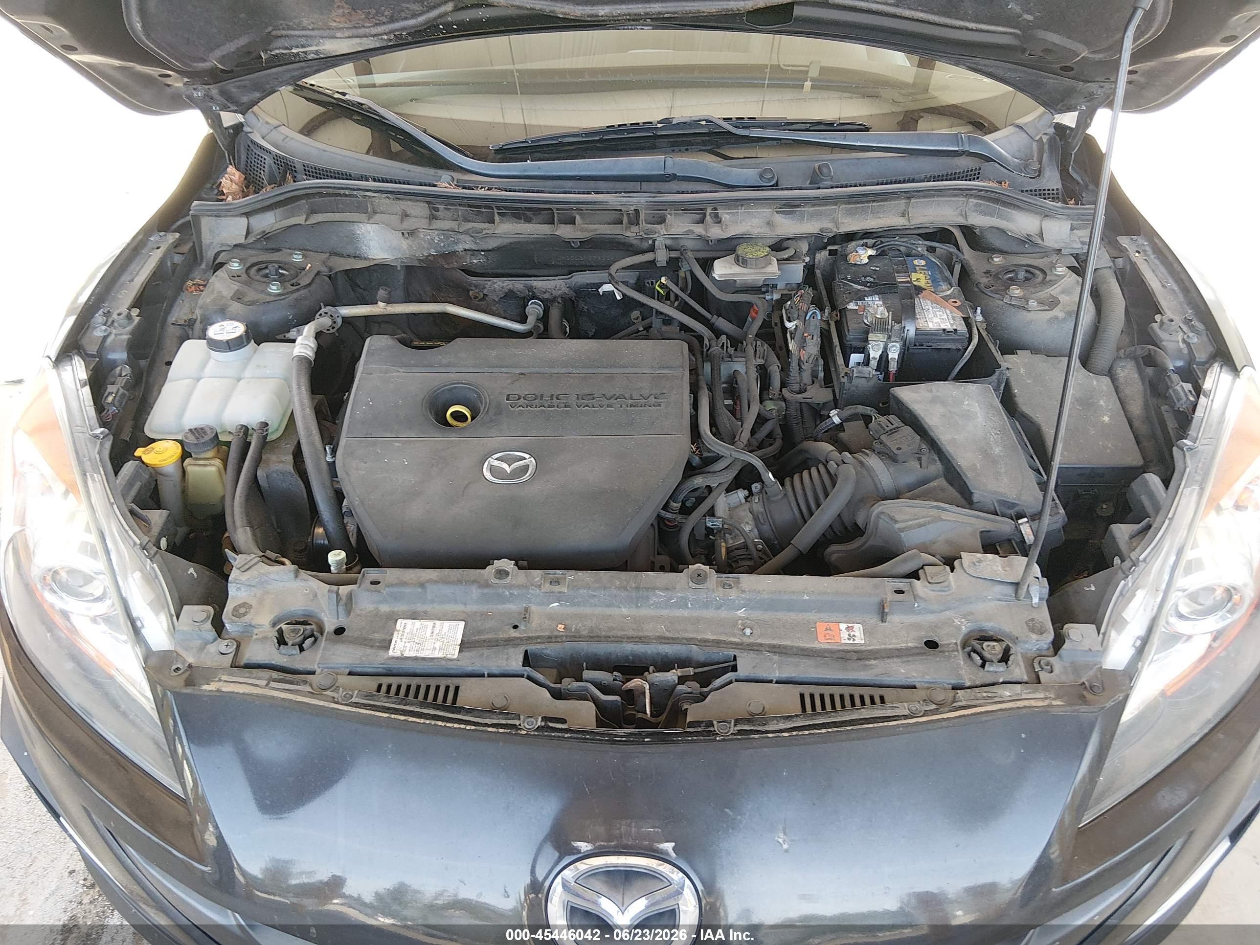 2010 Mazda Mazda3 S Sport Black vin: JM1BL1H67A1145238