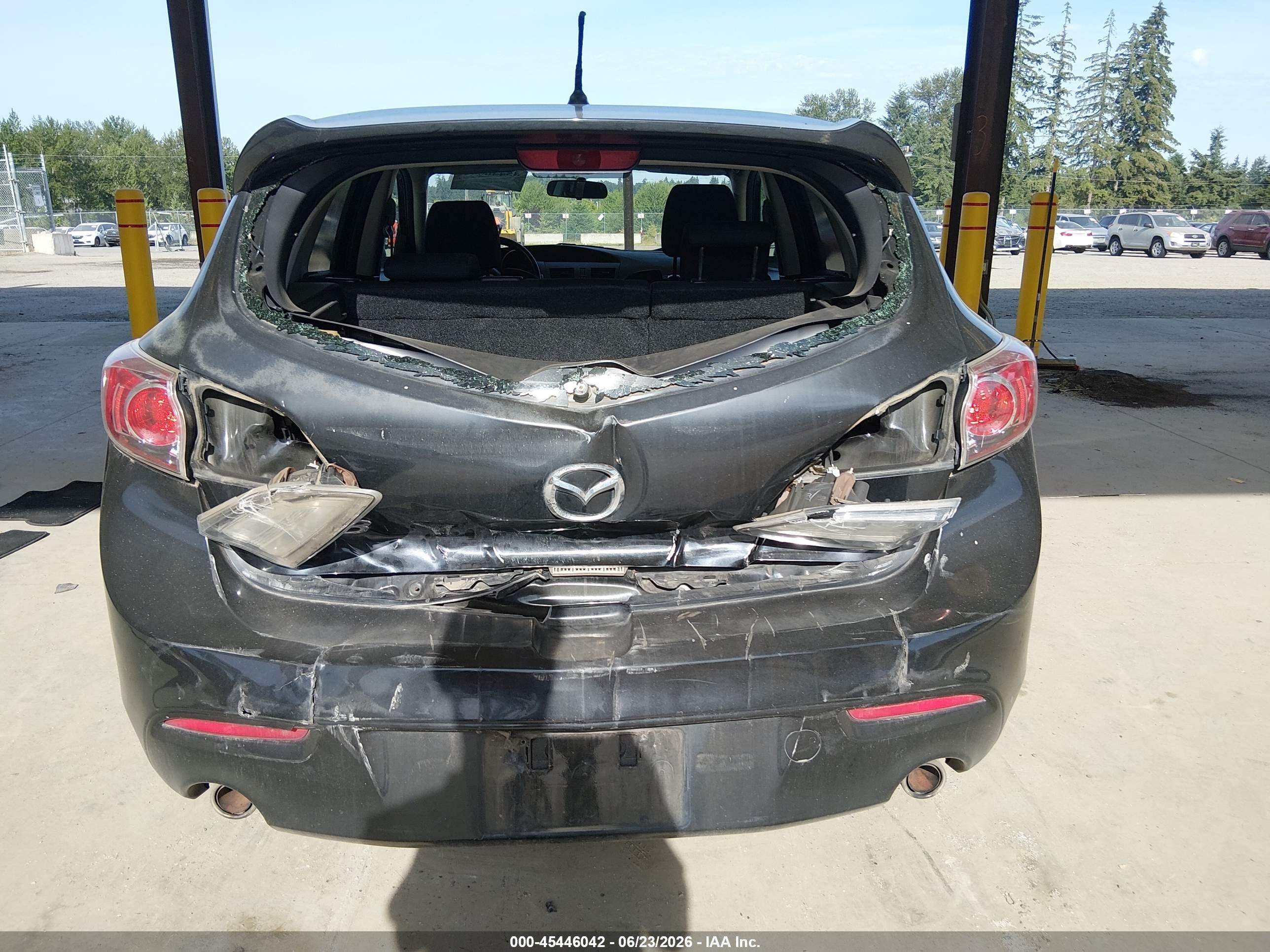 2010 Mazda Mazda3 S Sport Black vin: JM1BL1H67A1145238