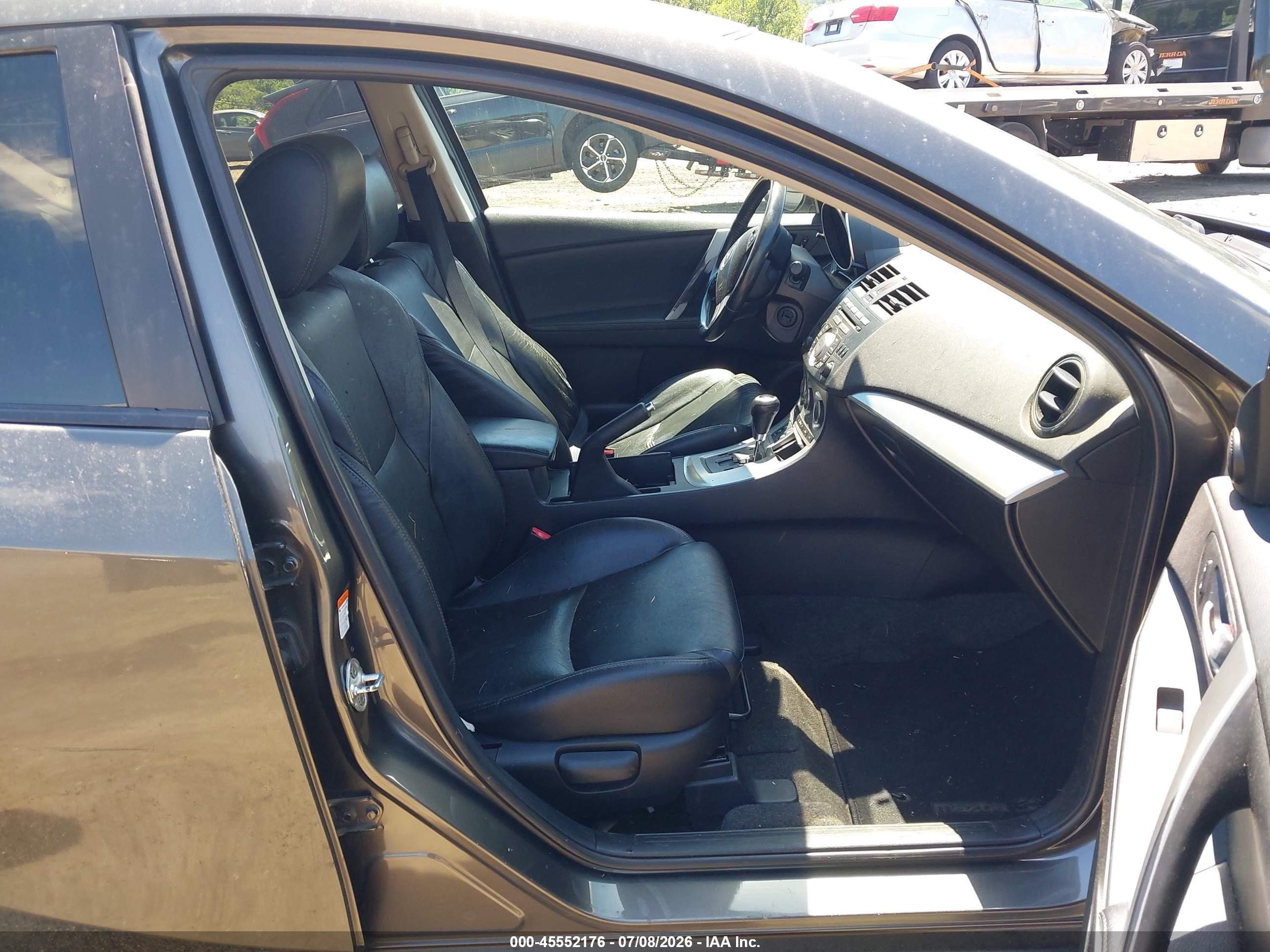 2010 Mazda Mazda3 S Grand Touring Gray vin: JM1BL1H68A1206998