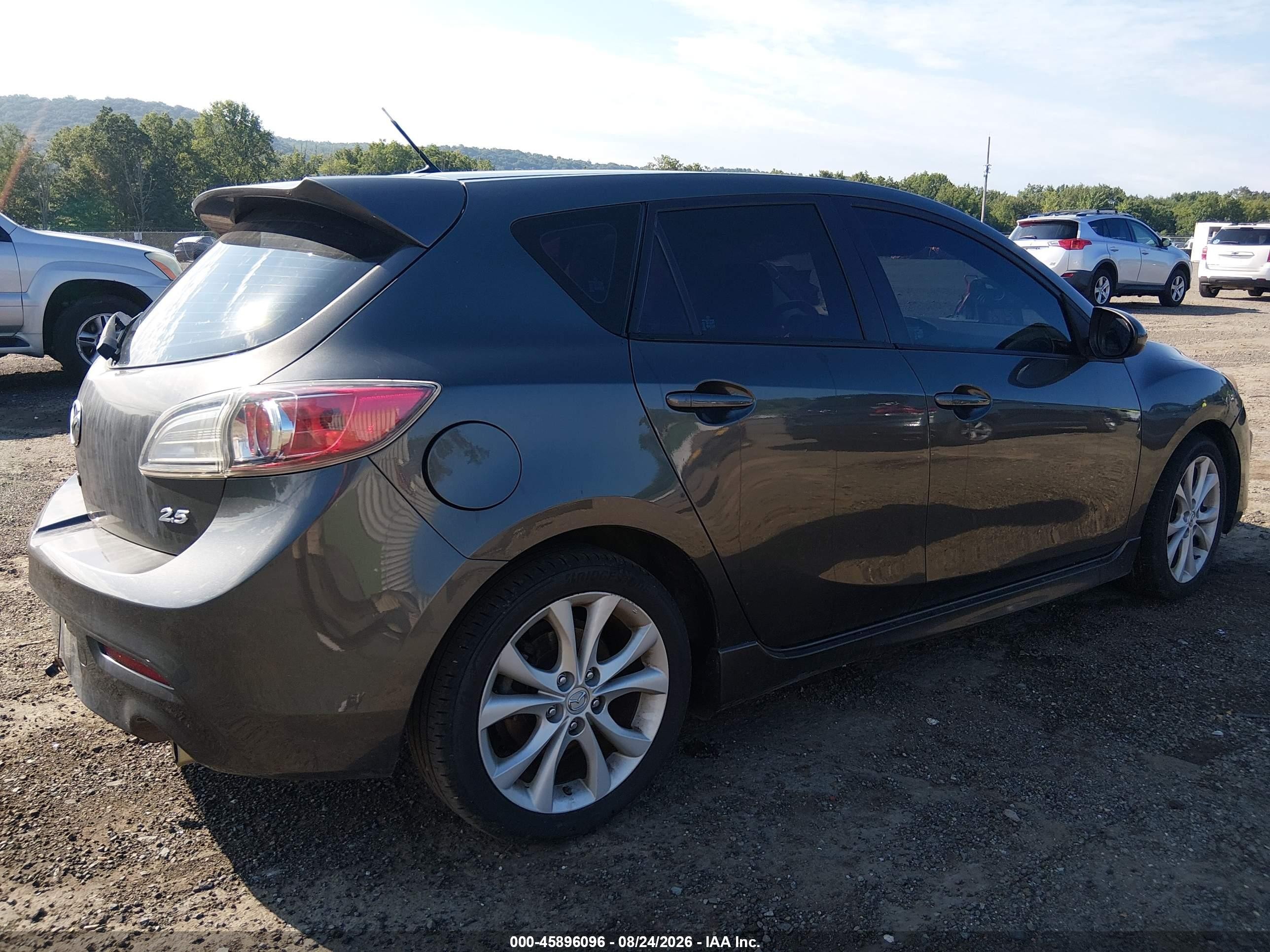 2010 Mazda Mazda3 S Sport Gray vin: JM1BL1H68A1242268