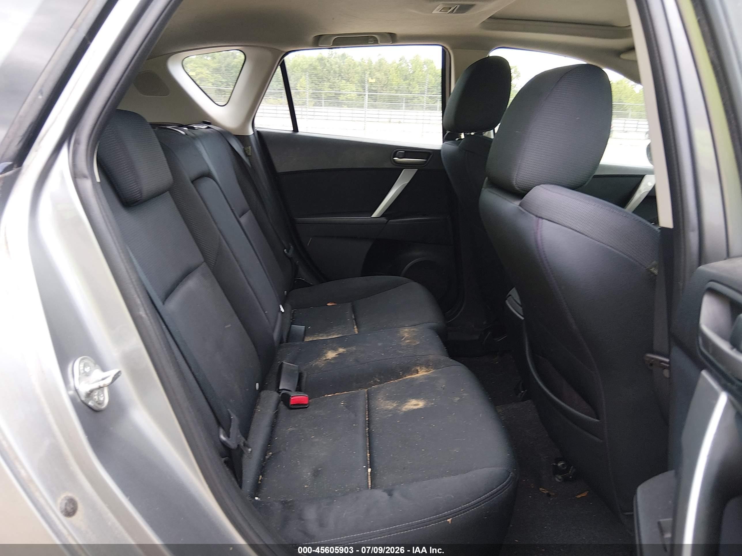 2010 Mazda Mazda3 S Sport Silver vin: JM1BL1H69A1222479
