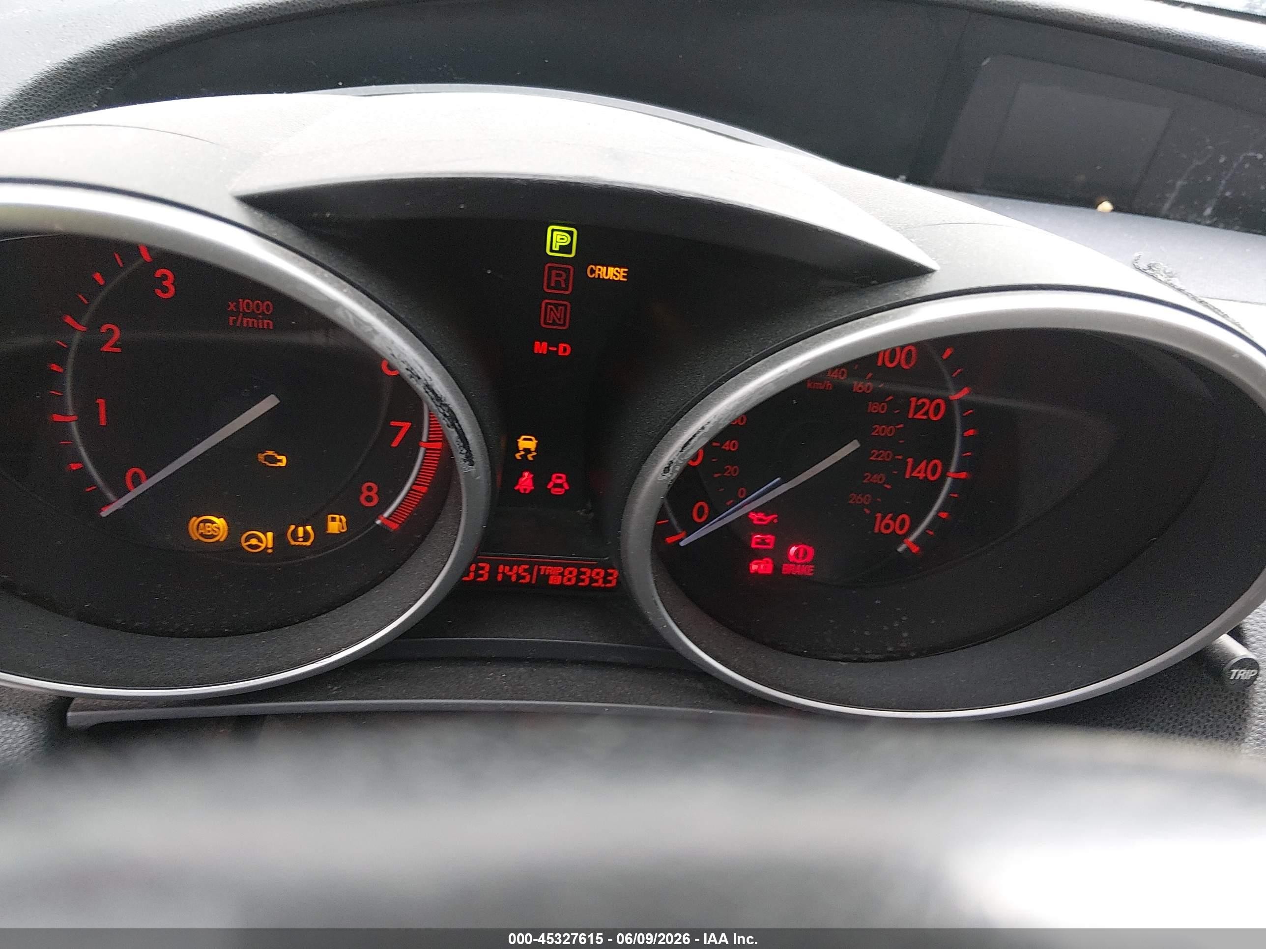 2010 Mazda Mazda3 S Sport Gray vin: JM1BL1H69A1273173