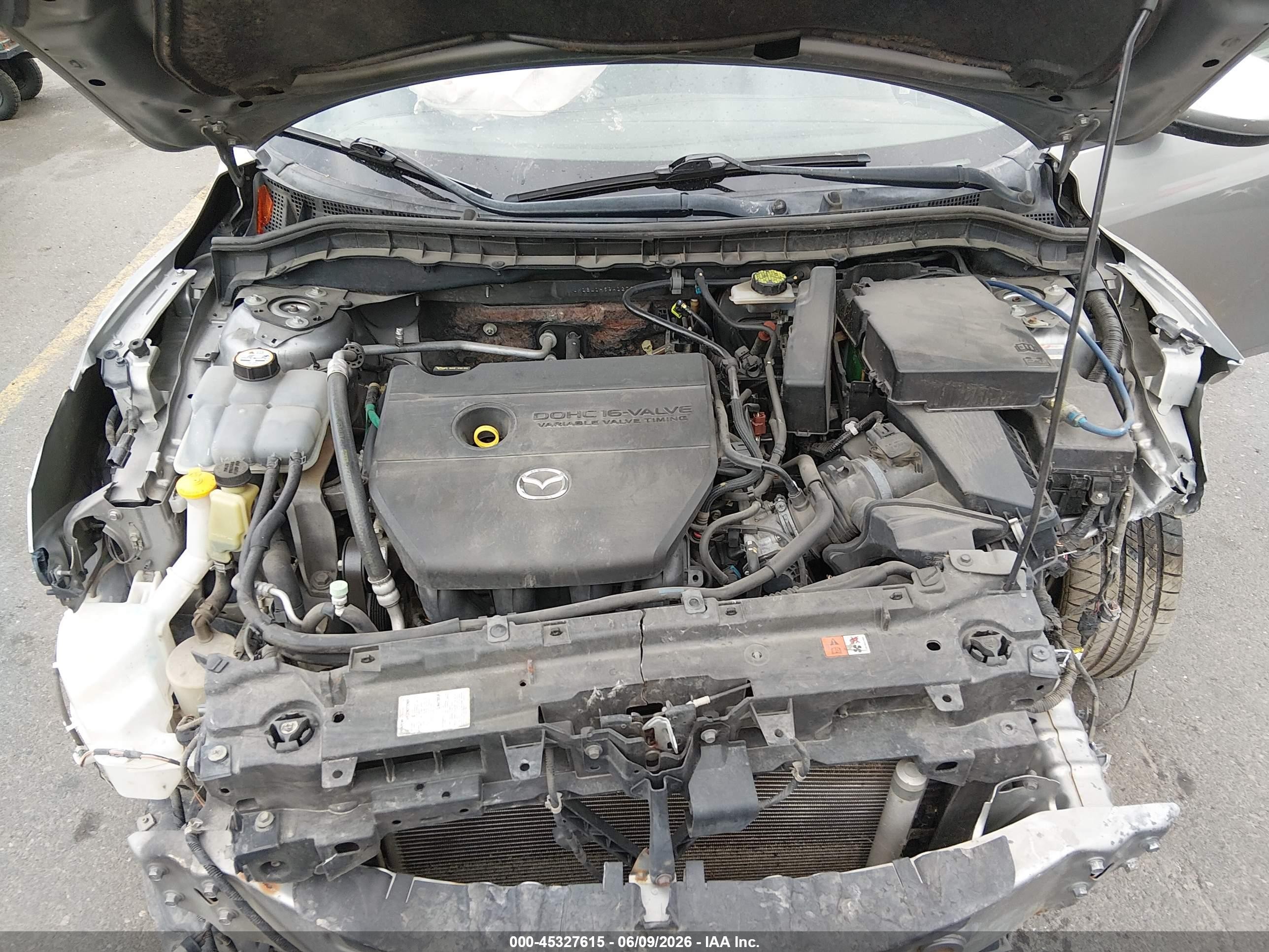 2010 Mazda Mazda3 S Sport Gray vin: JM1BL1H69A1273173