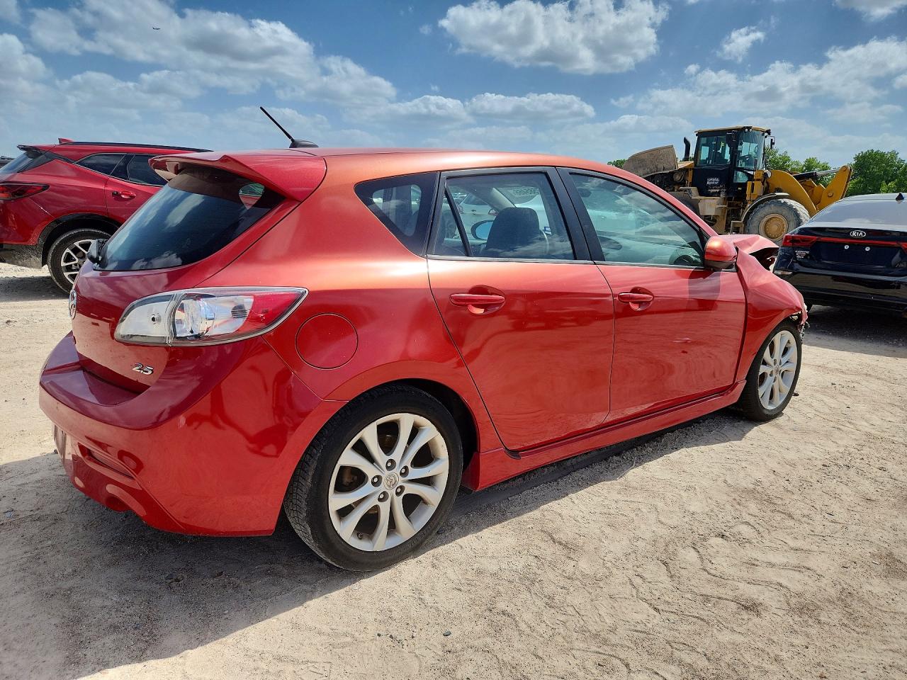 2010 Mazda 3 S Red vin: JM1BL1H69A1300338