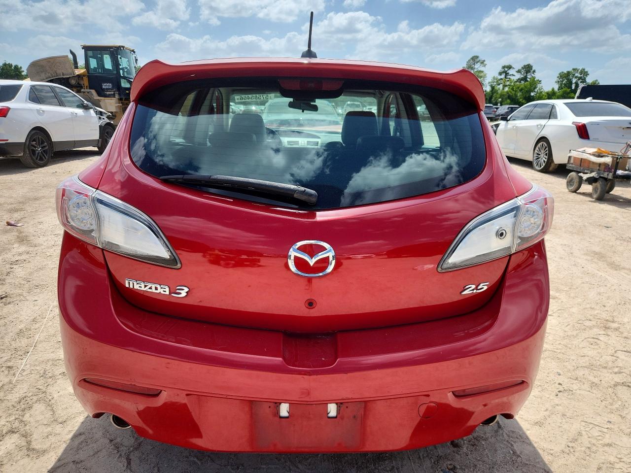 2010 Mazda 3 S Red vin: JM1BL1H69A1300338