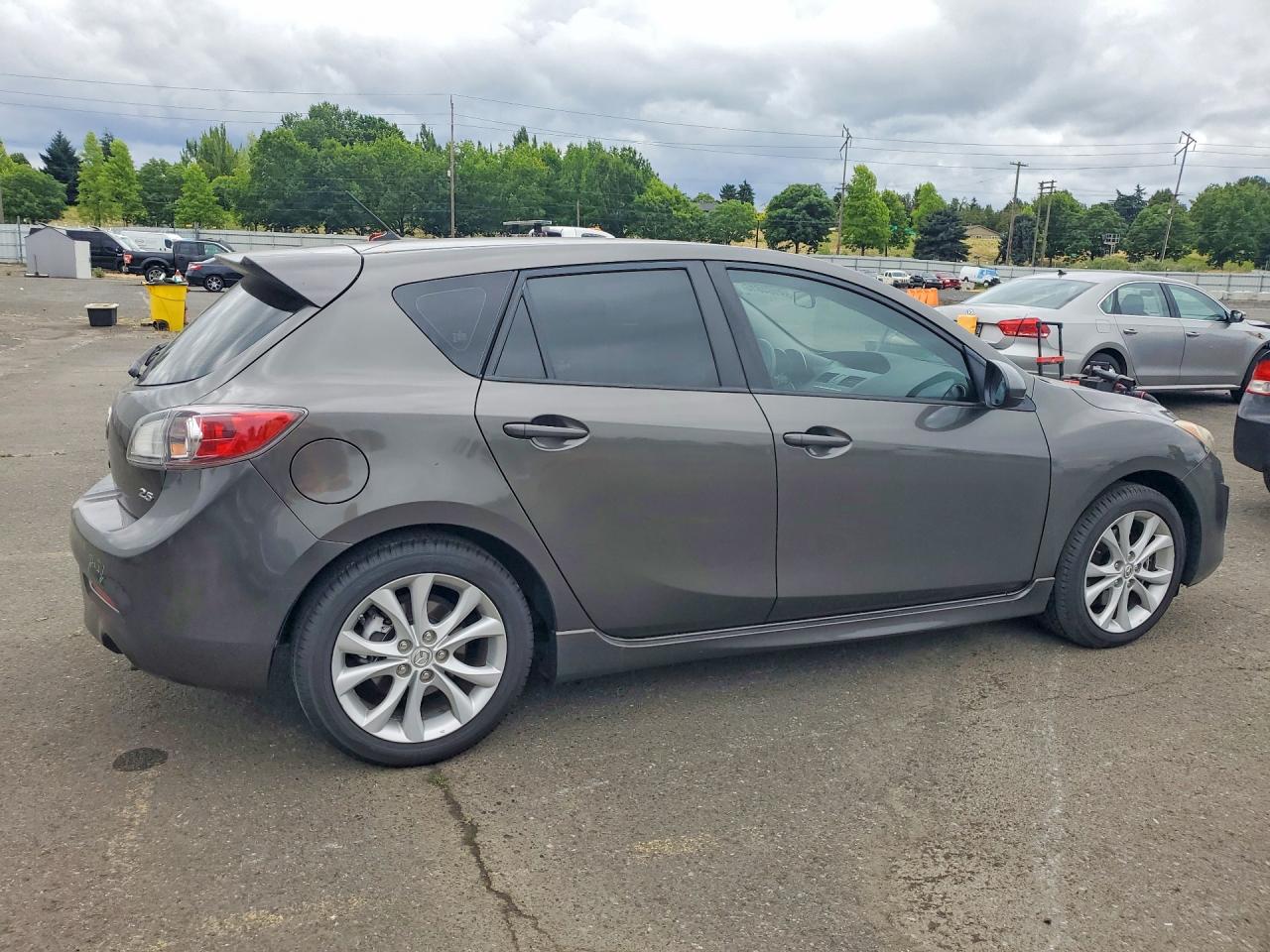 2010 Mazda 3 S Серый vin: JM1BL1H69A1326115